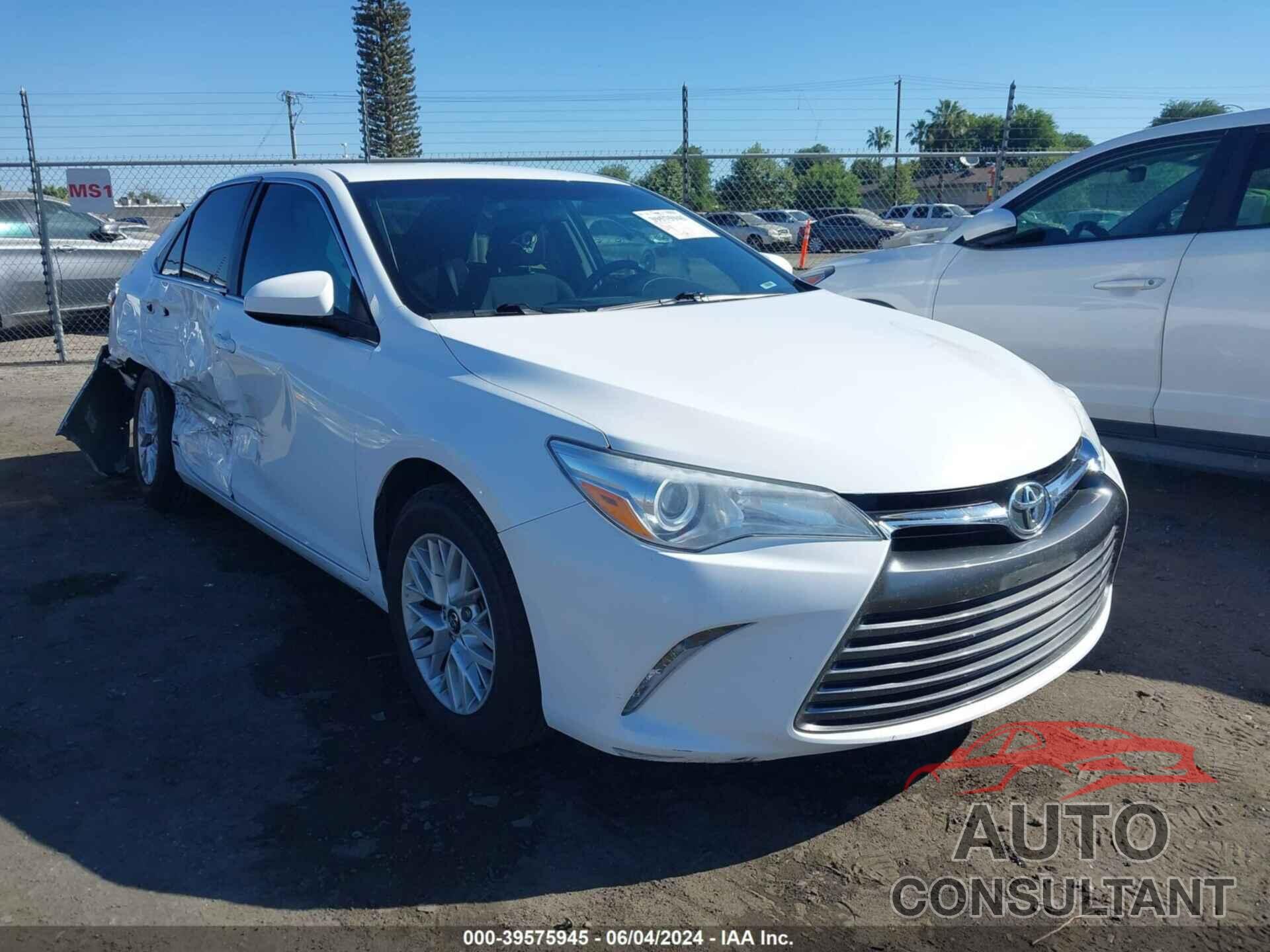 TOYOTA CAMRY 2016 - 4T1BF1FK9GU245321