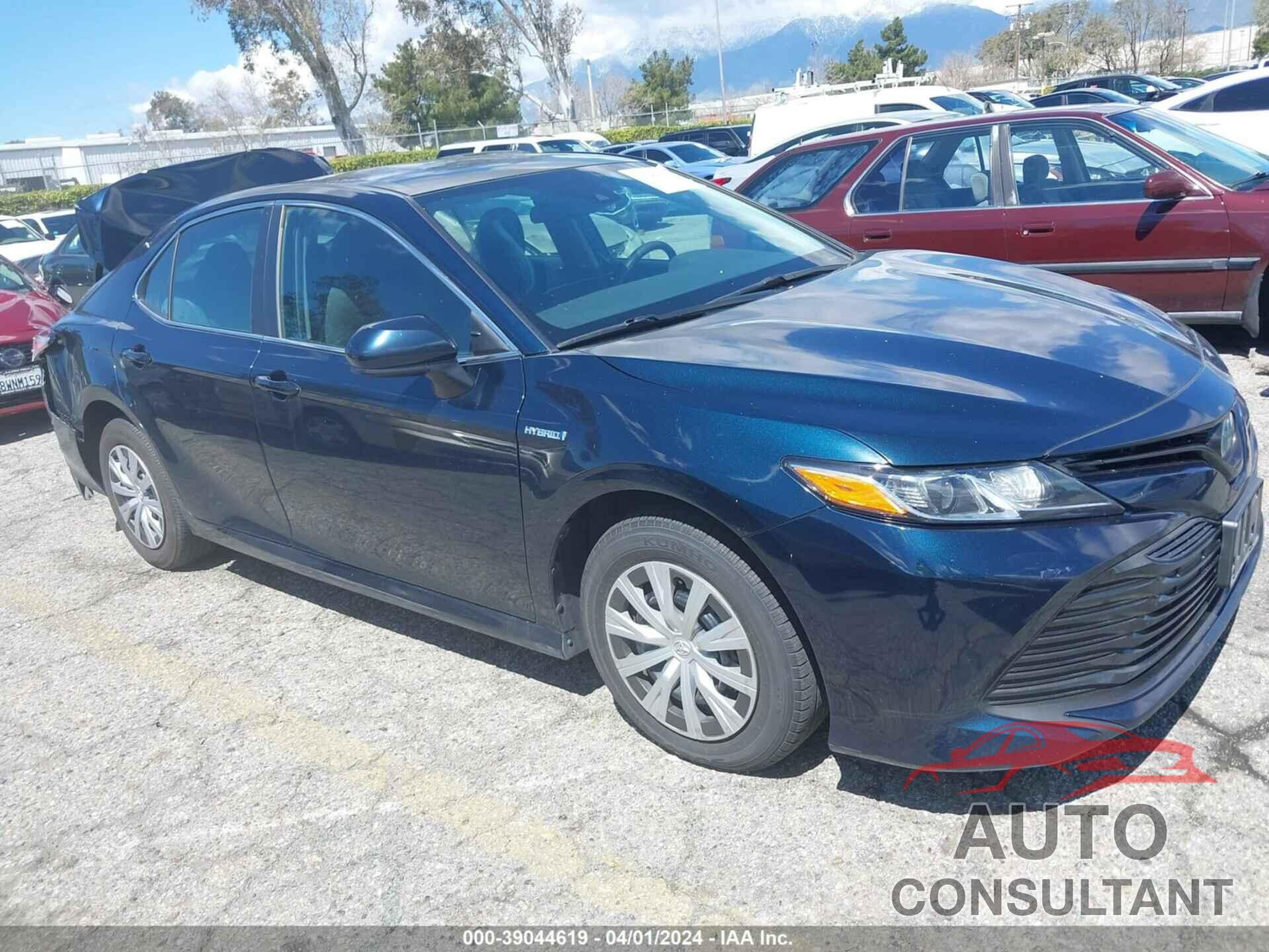 TOYOTA CAMRY HYBRID 2019 - 4T1B31HK8KU509059