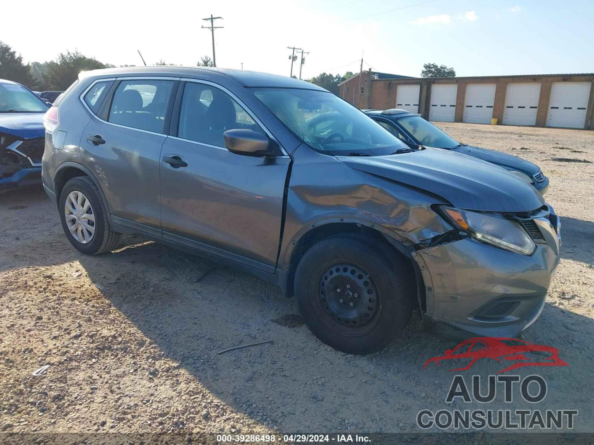 NISSAN ROGUE 2016 - KNMAT2MT2GP612262