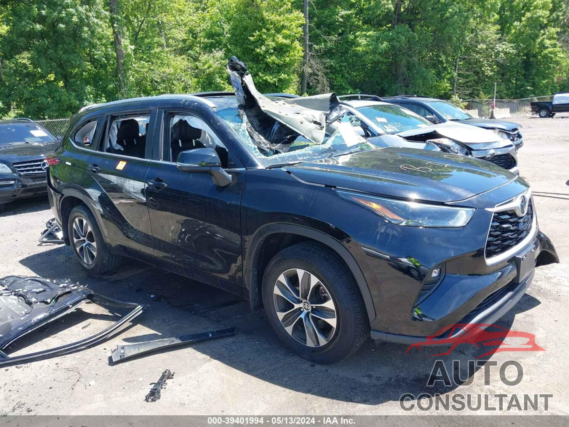 TOYOTA HIGHLANDER 2023 - 5TDKDRAH7PS028729