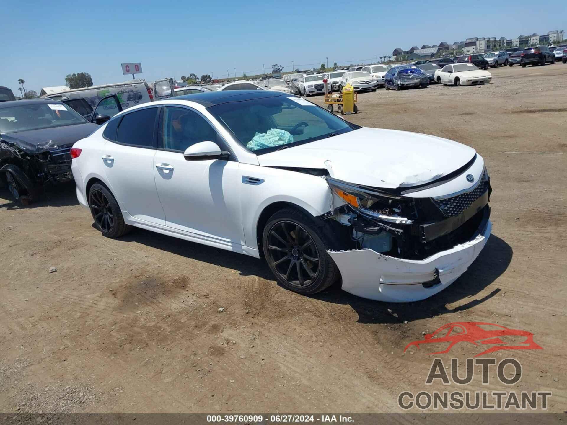 KIA OPTIMA 2016 - 5XXGU4L37GG037913