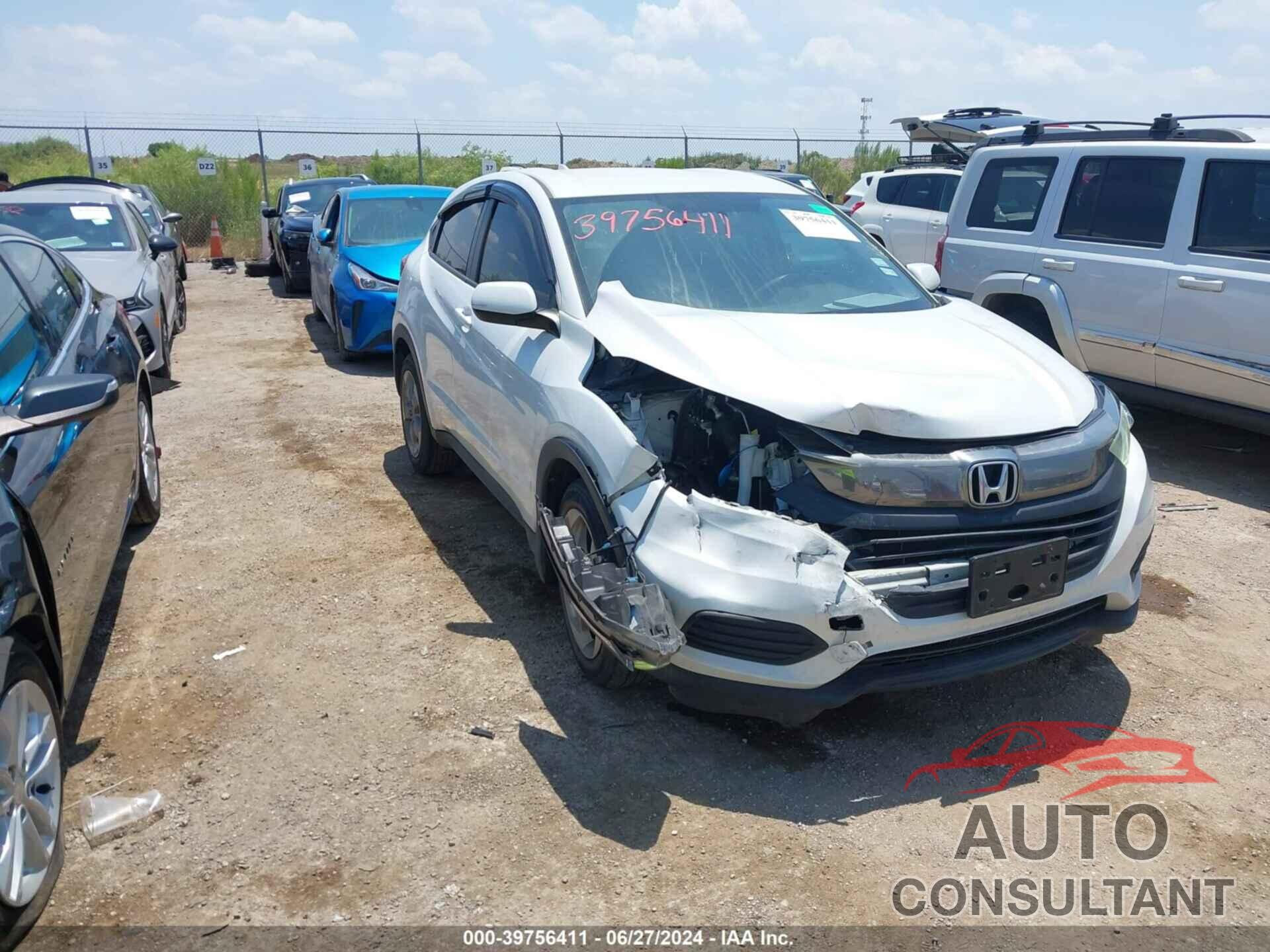 HONDA HR-V 2019 - 3CZRU5H3XKM709889
