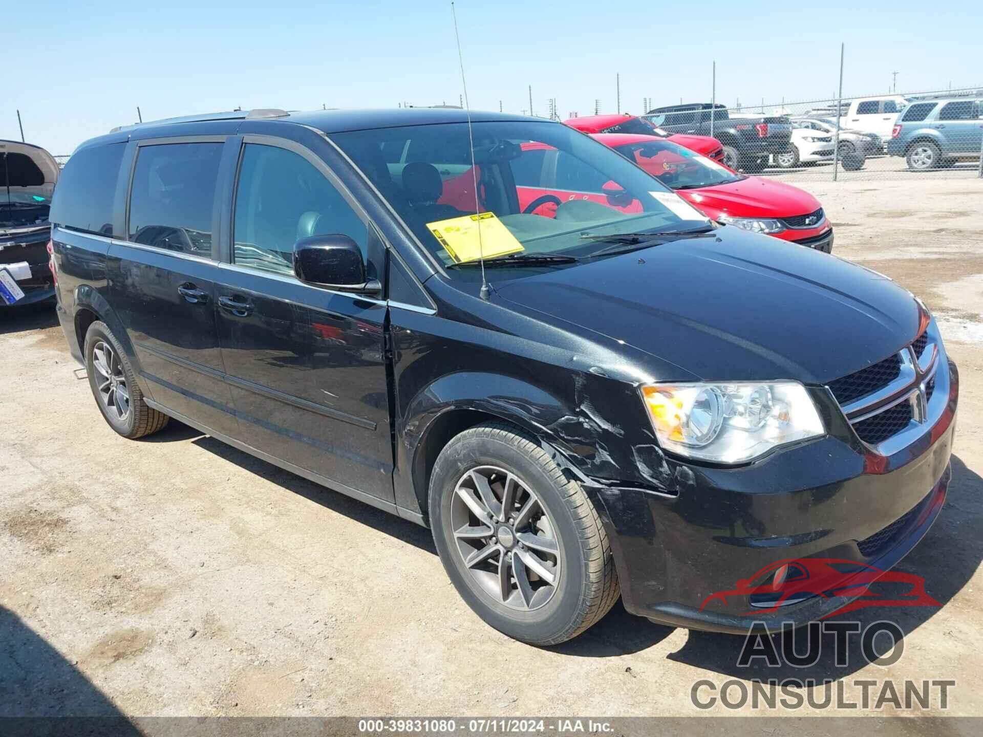 DODGE GRAND CARAVAN 2017 - 2C4RDGCG6HR697446