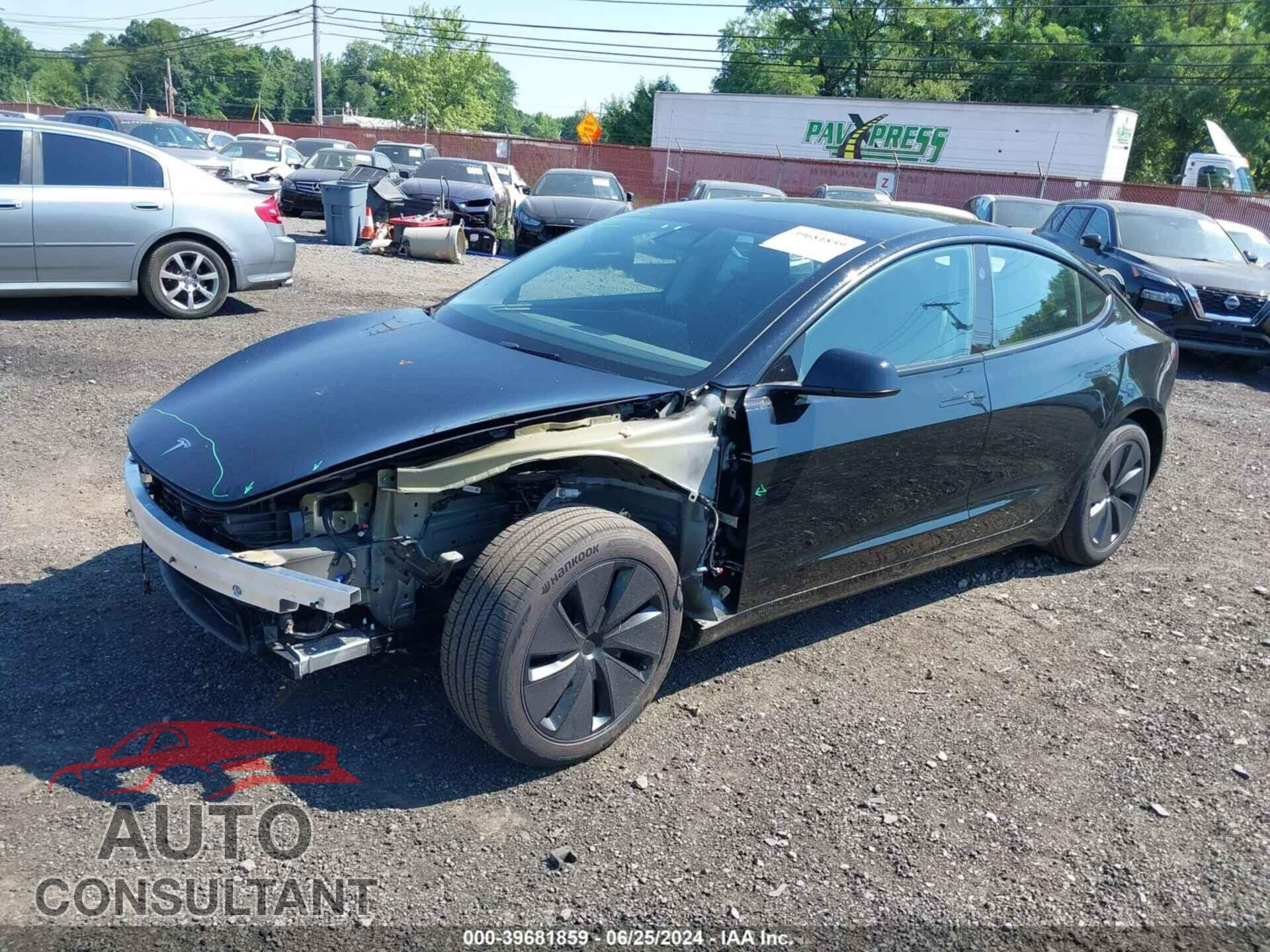 TESLA MODEL 3 2024 - 5YJ3E1EA6RF736252