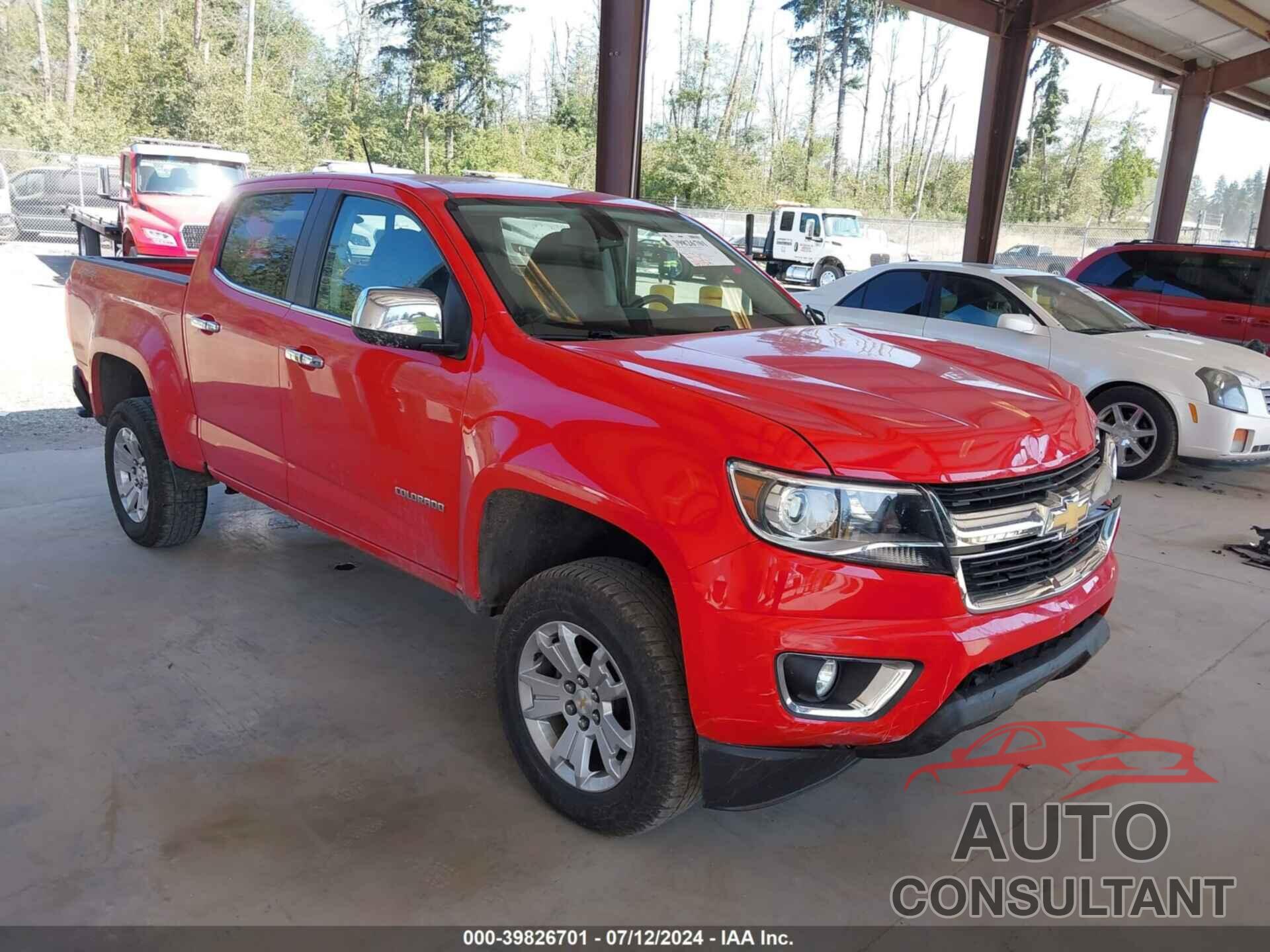 CHEVROLET COLORADO 2016 - 1GCGTCE38G1112916