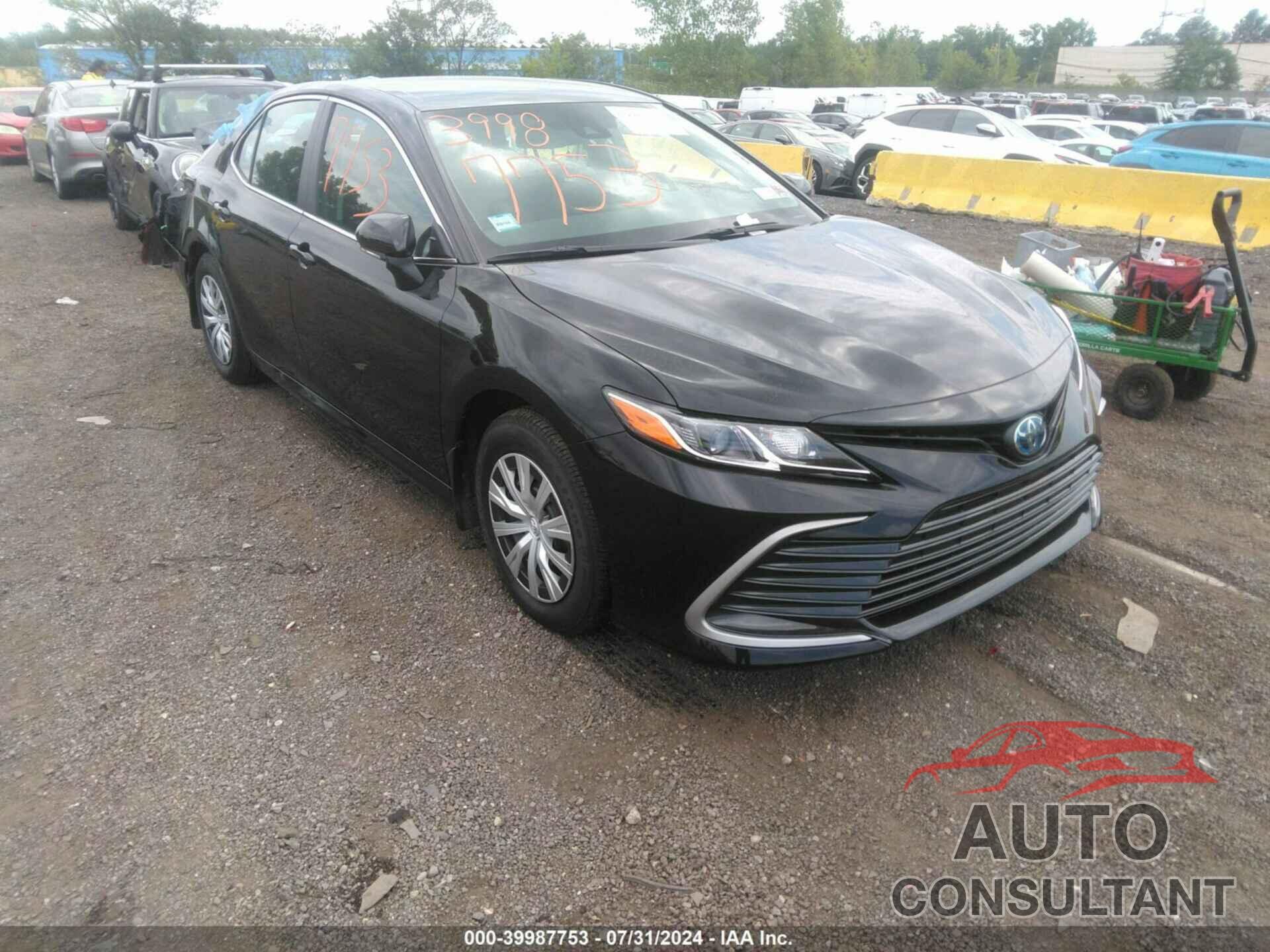 TOYOTA CAMRY HYBRID 2024 - 4T1C31AK7RU060370