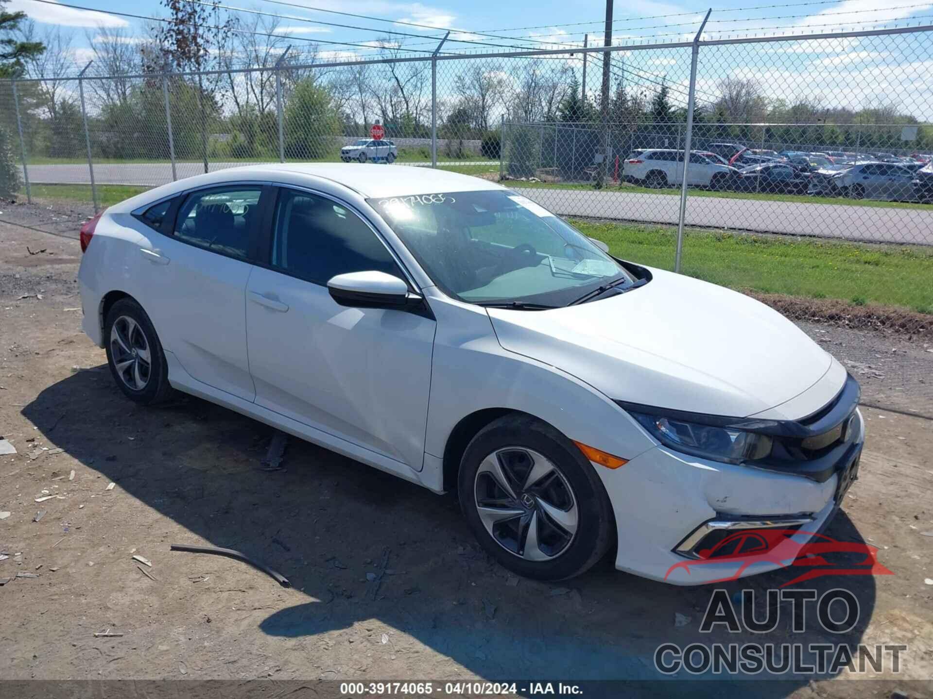 HONDA CIVIC 2019 - 2HGFC2F62KH573166