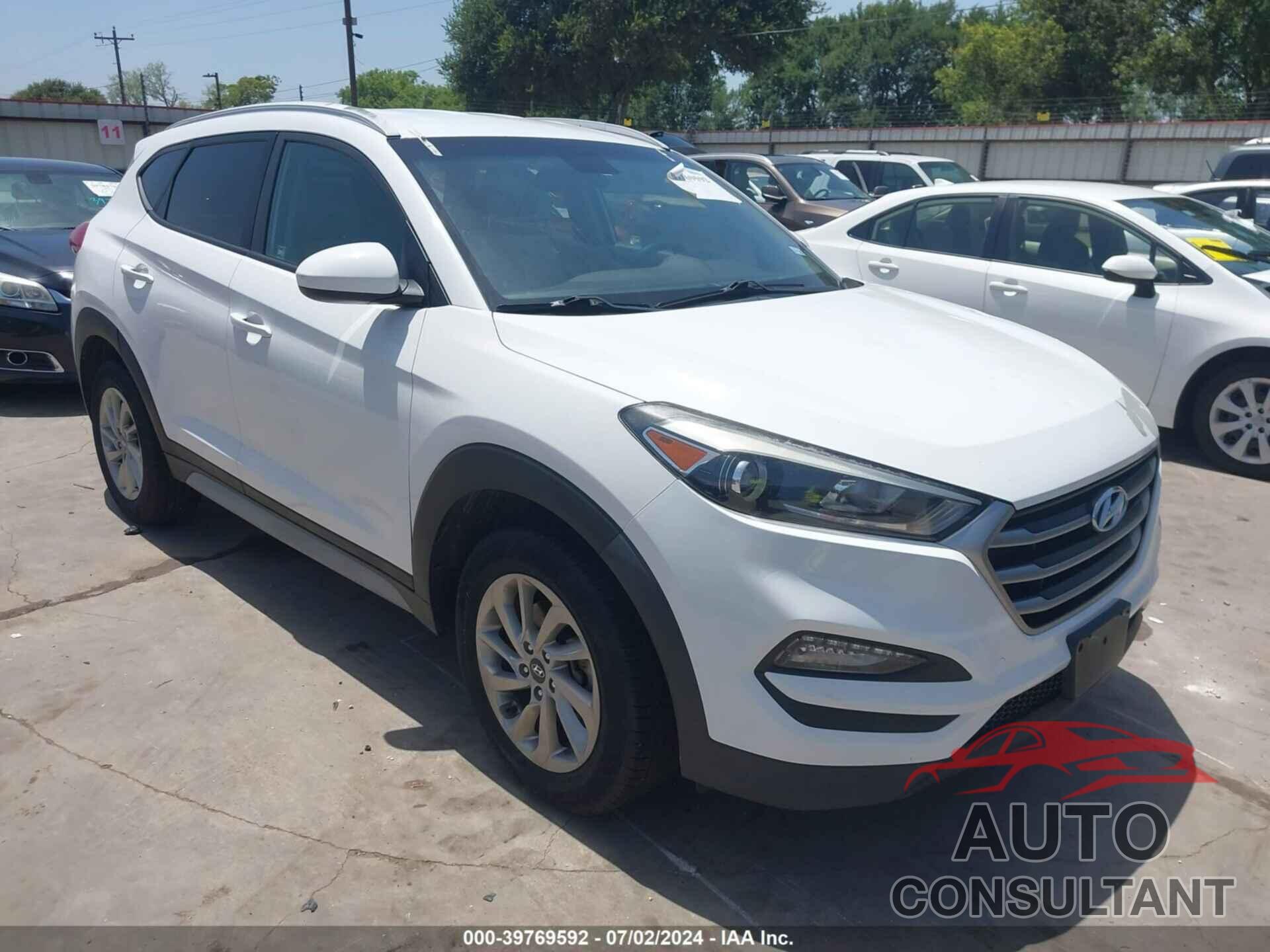 HYUNDAI TUCSON 2018 - KM8J33A47JU649279