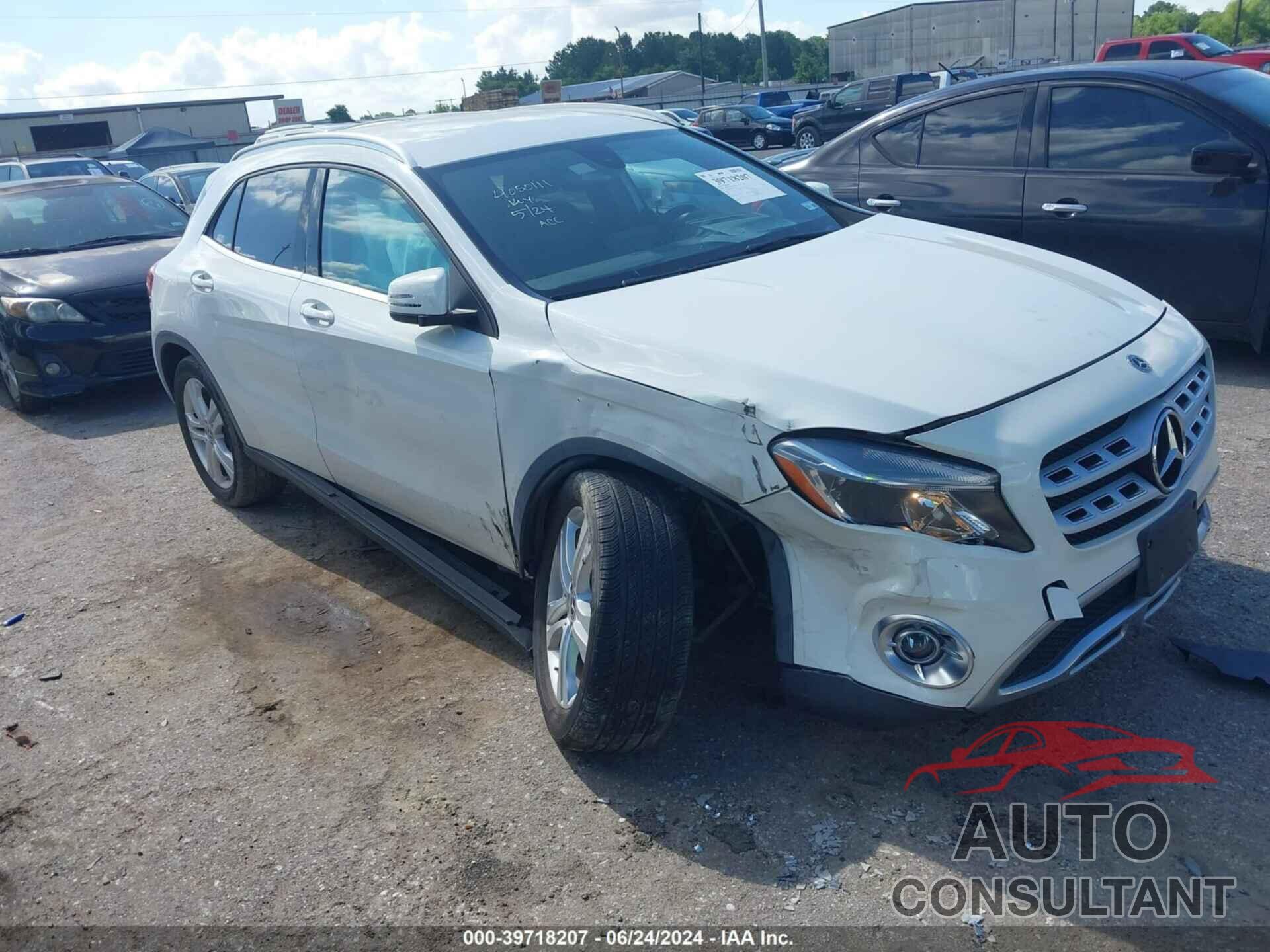 MERCEDES-BENZ GLA 250 2018 - WDCTG4EB9JJ422767