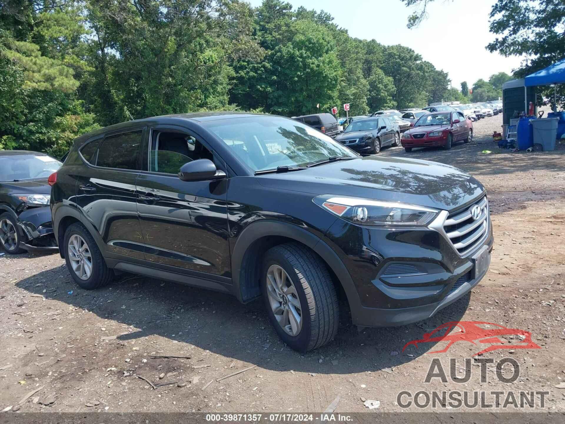 HYUNDAI TUCSON 2018 - KM8J2CA42JU664422