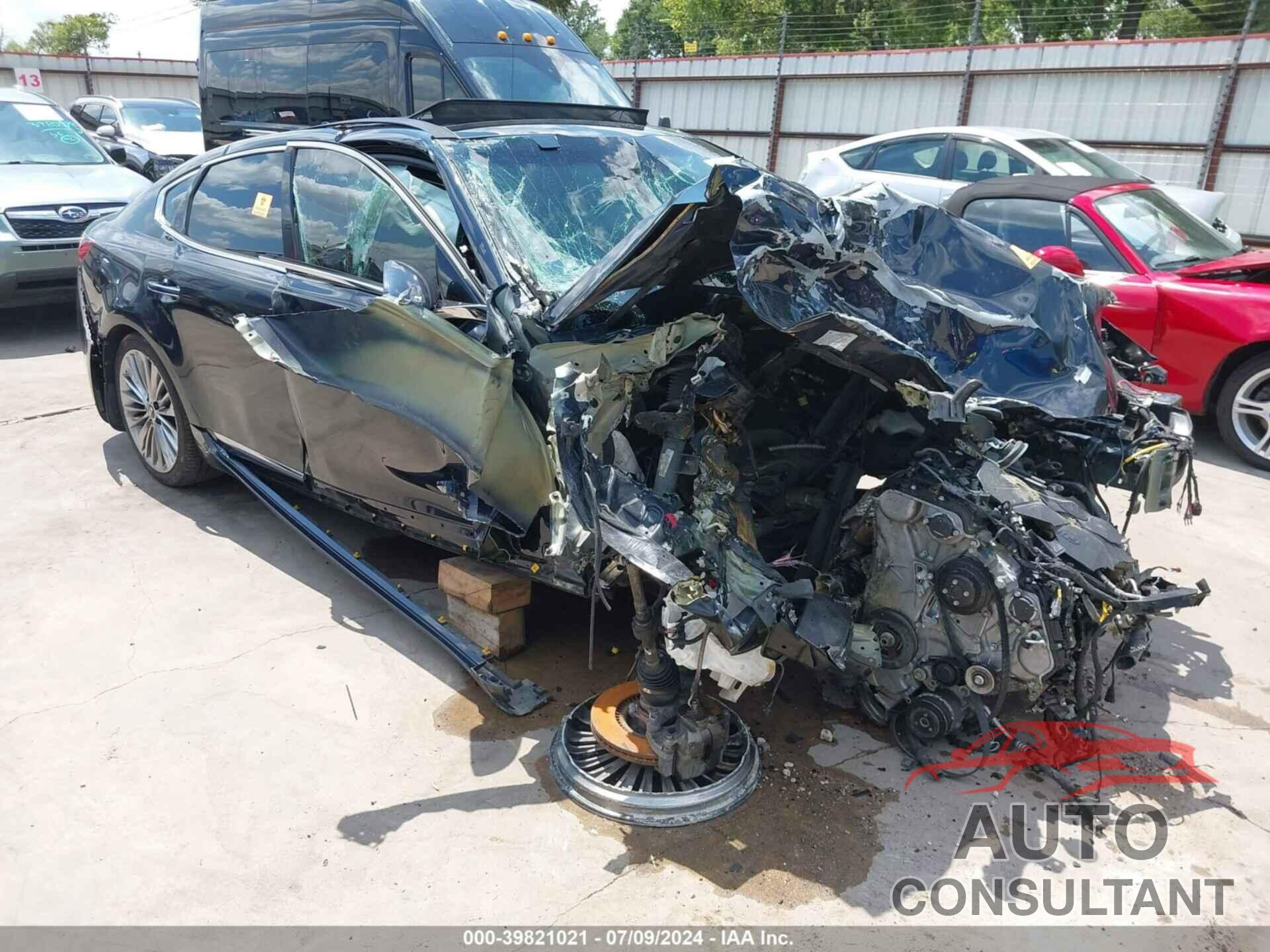 KIA CADENZA 2017 - KNALC4J13H5092929