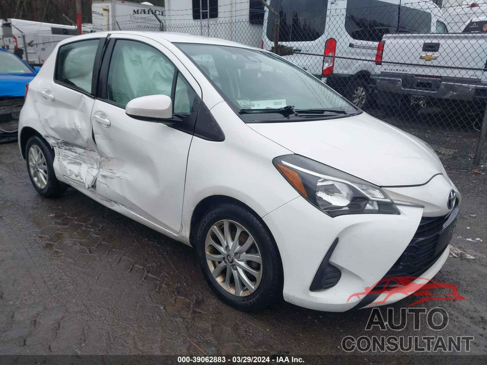 TOYOTA YARIS 2018 - VNKKTUD39JA095317