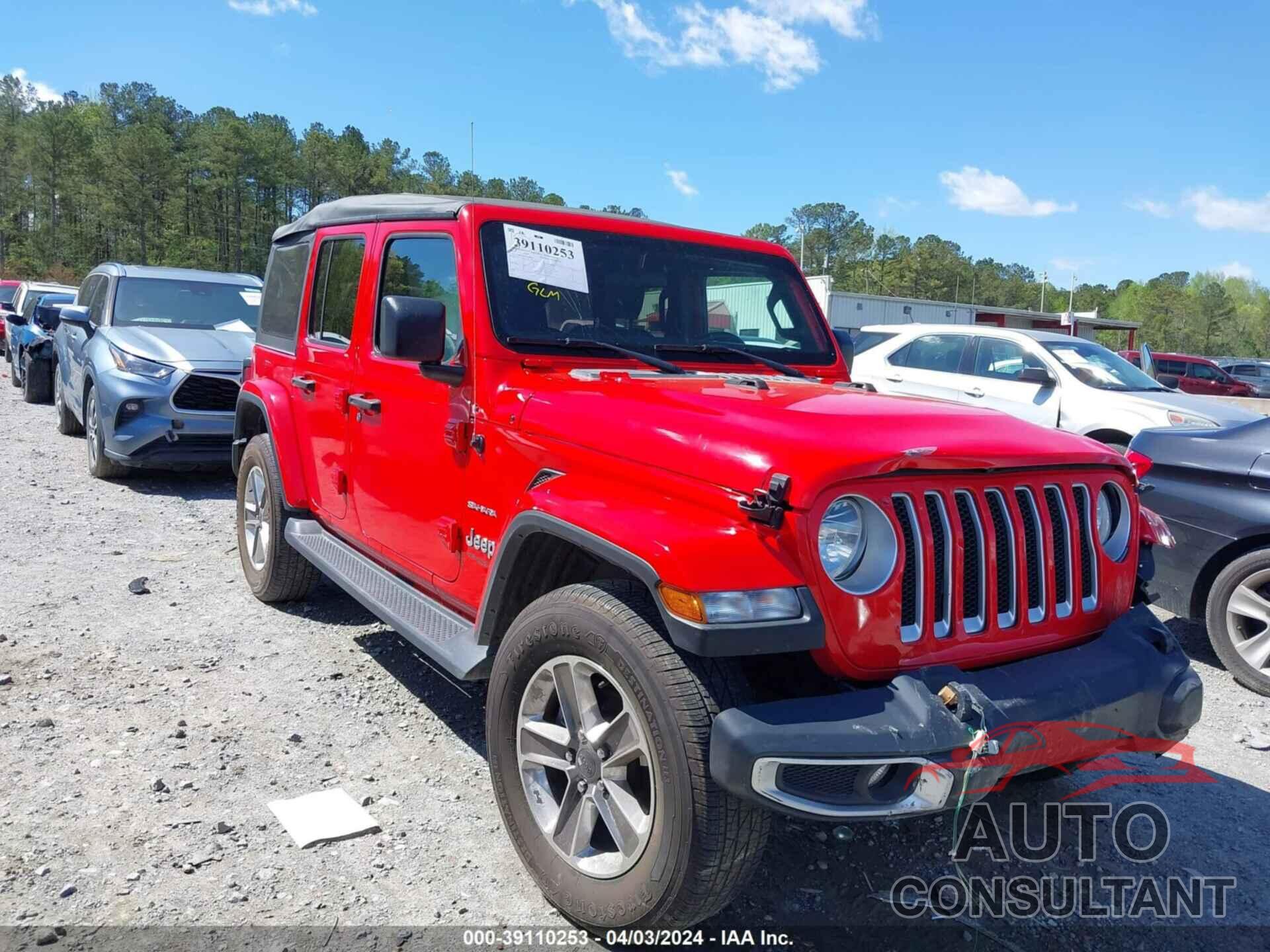 JEEP WRANGLER UNLIMITED 2021 - 1C4HJXEN8MW544844
