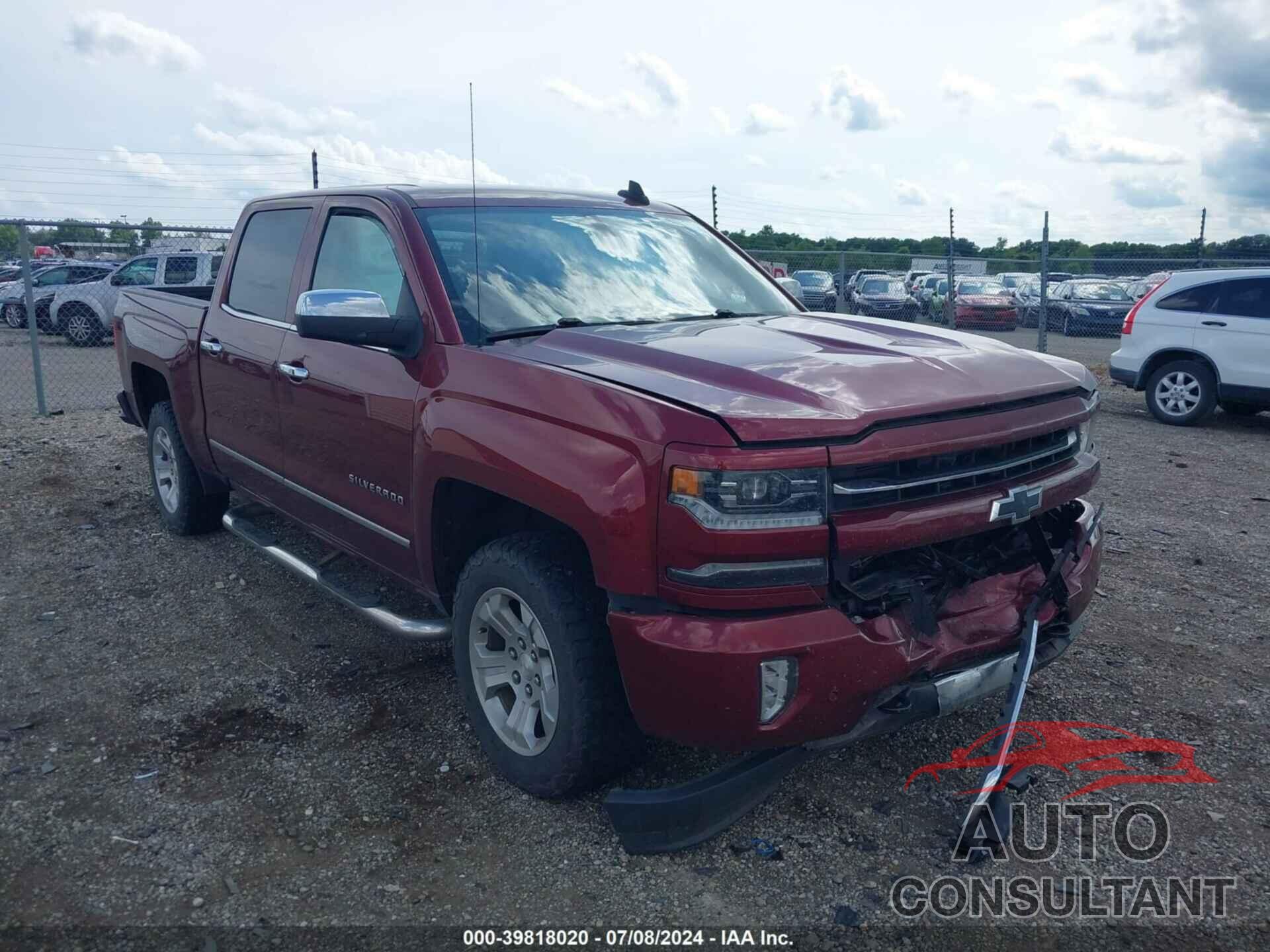 CHEVROLET SILVERADO 1500 2017 - 3GCUKSEC7HG286429