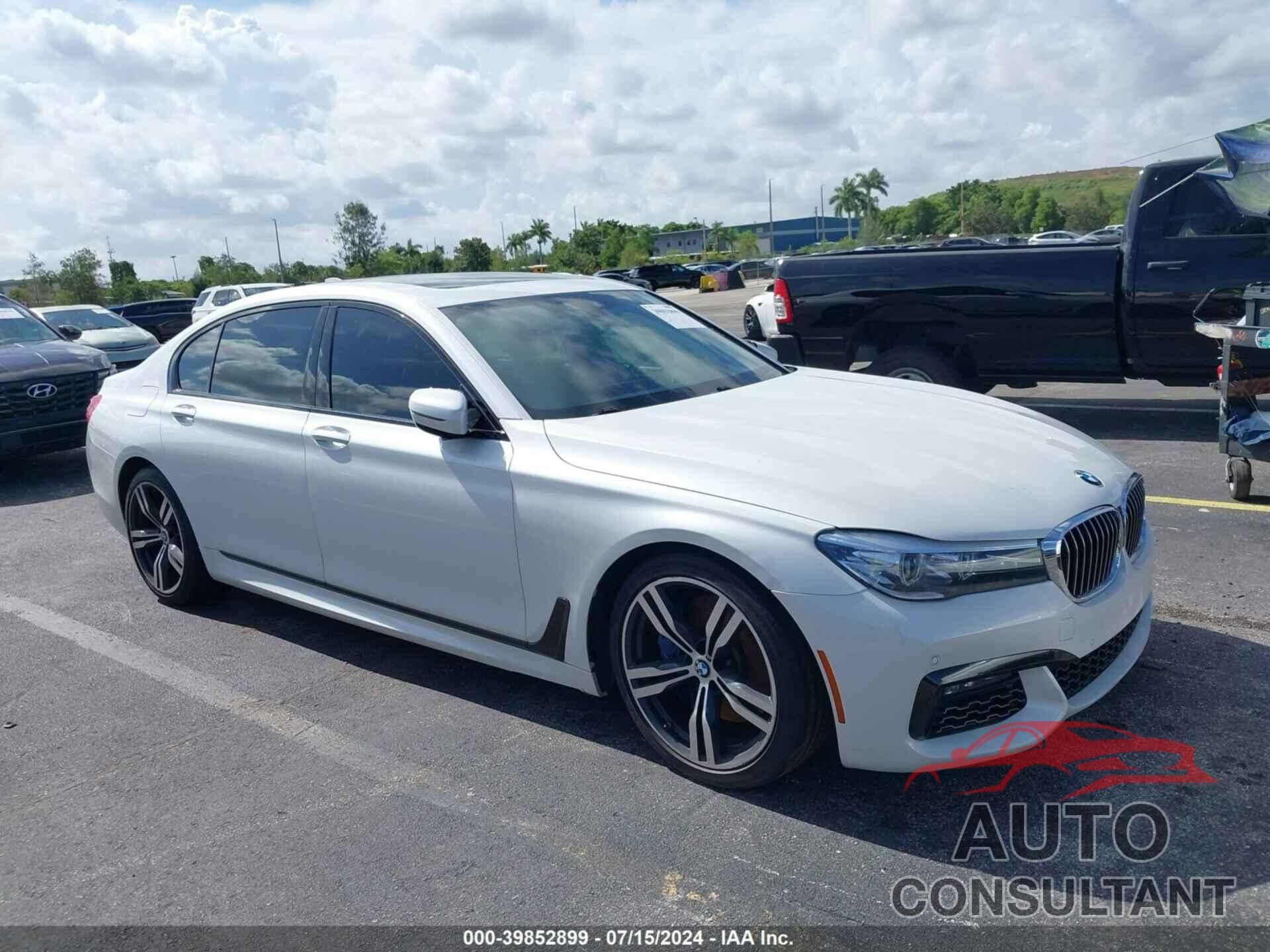 BMW 740I 2018 - WBA7E2C58JG741862