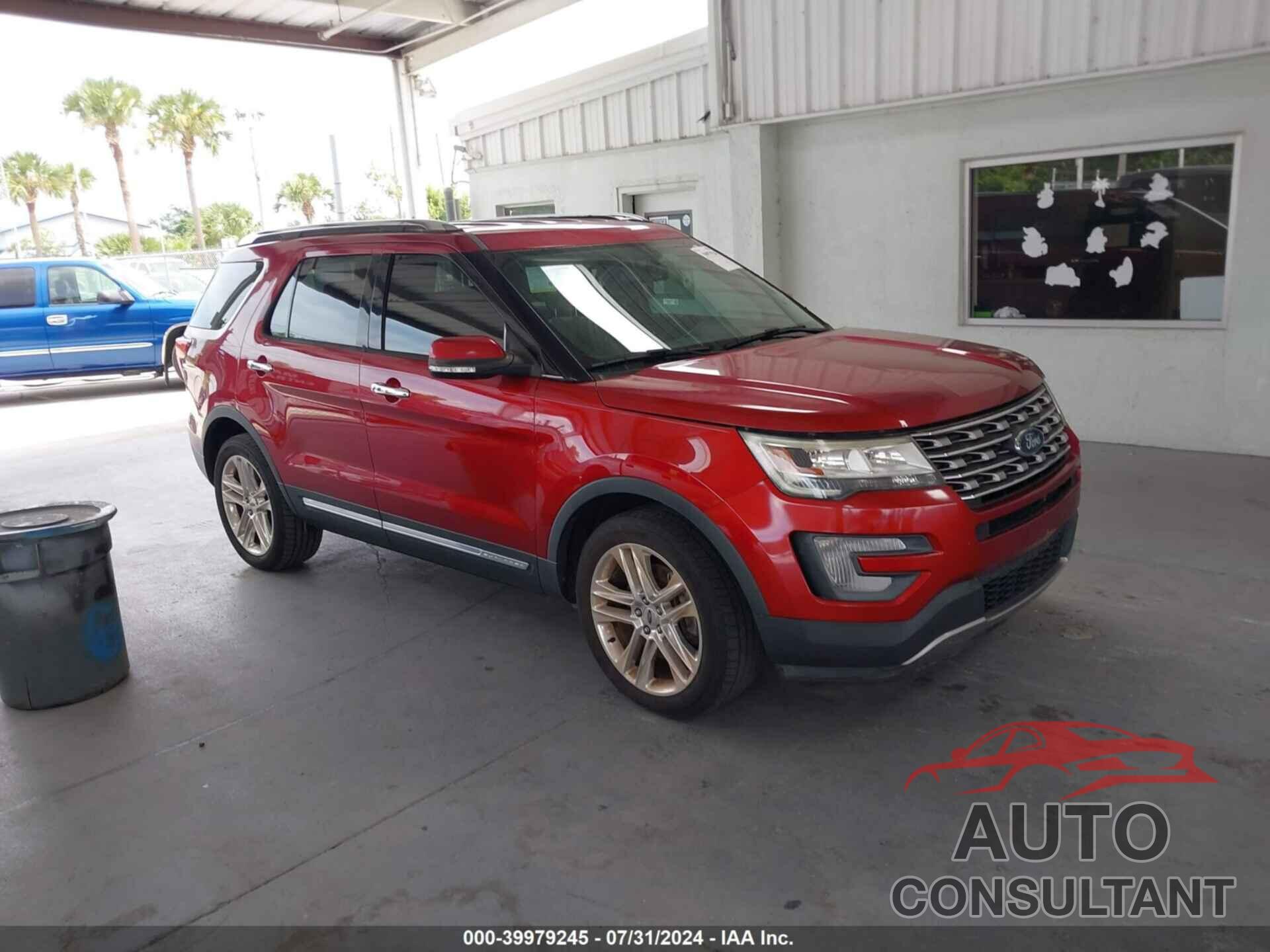 FORD EXPLORER 2017 - 1FM5K7FH2HGE19777