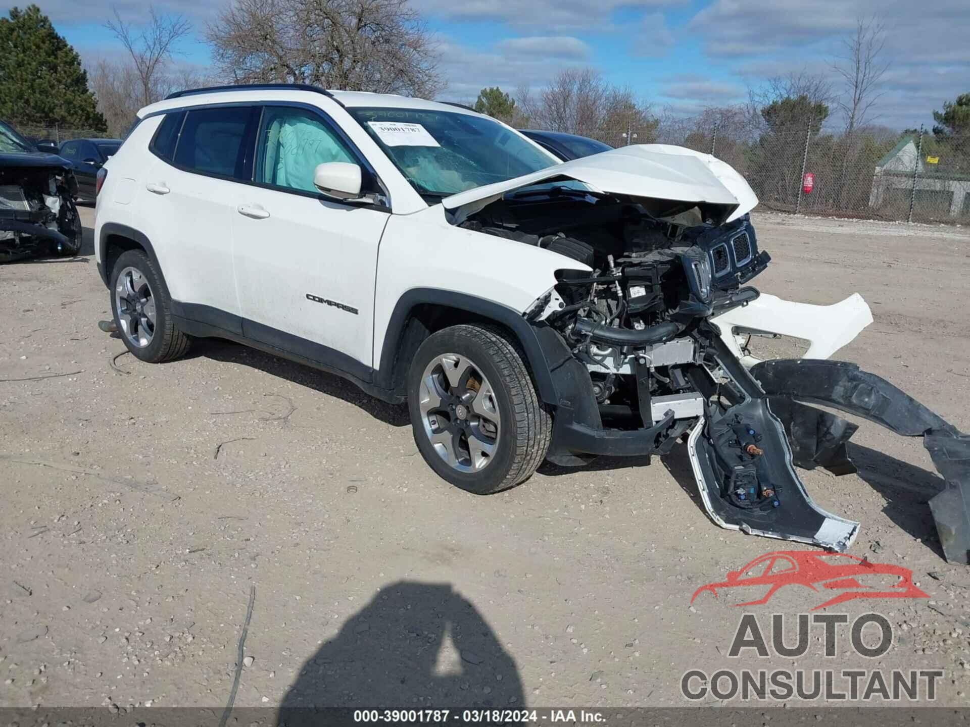 JEEP COMPASS 2019 - 3C4NJCCB4KT662607