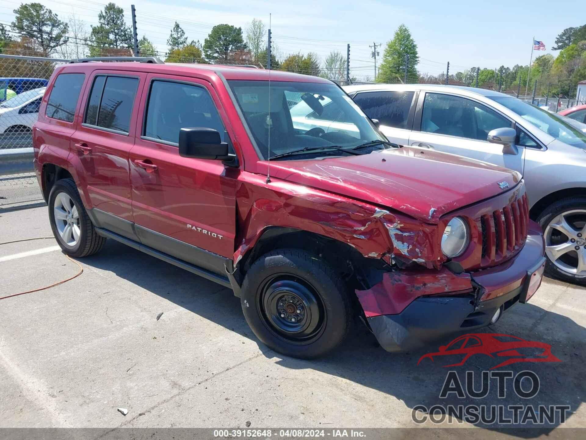 JEEP PATRIOT 2017 - 1C4NJRFB5HD178359