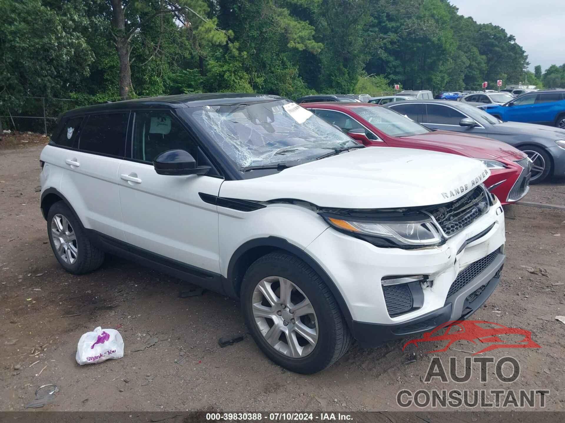 LAND ROVER RANGE ROVER EVOQUE 2017 - SALVP2BG8HH242080