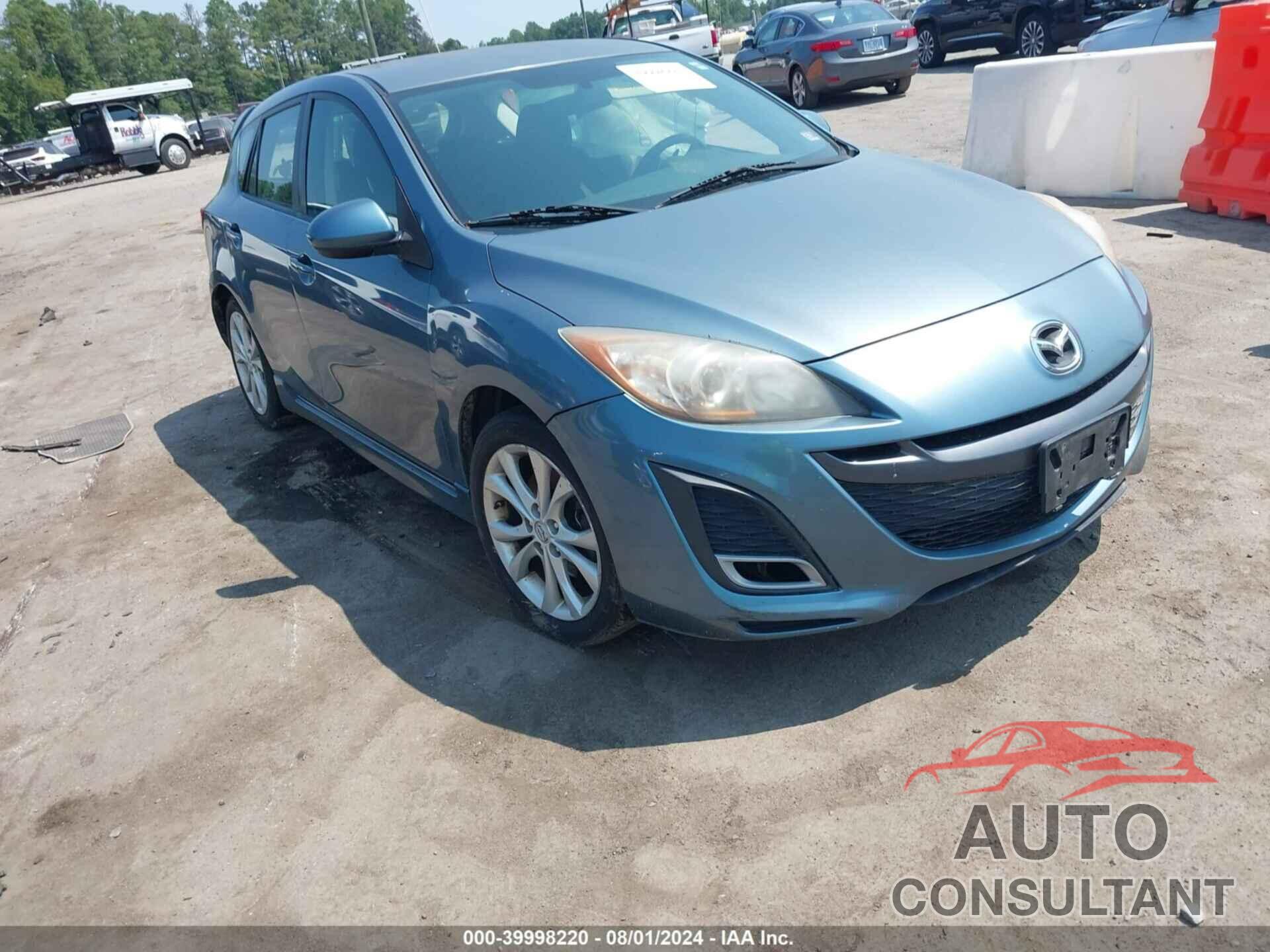 MAZDA MAZDA3 2010 - JM1BL1H69A1319505