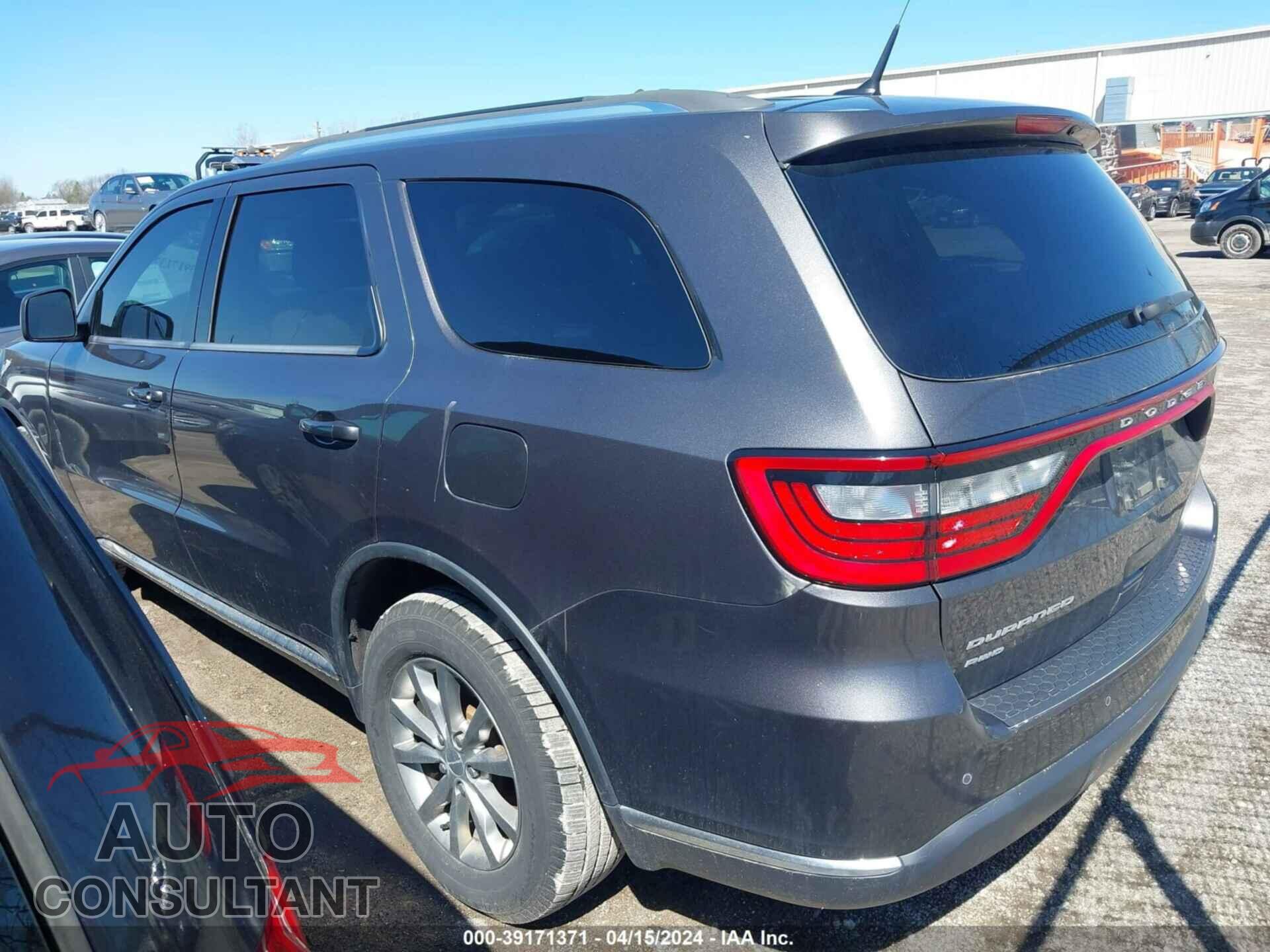 DODGE DURANGO 2017 - 1C4RDJAG2HC857539