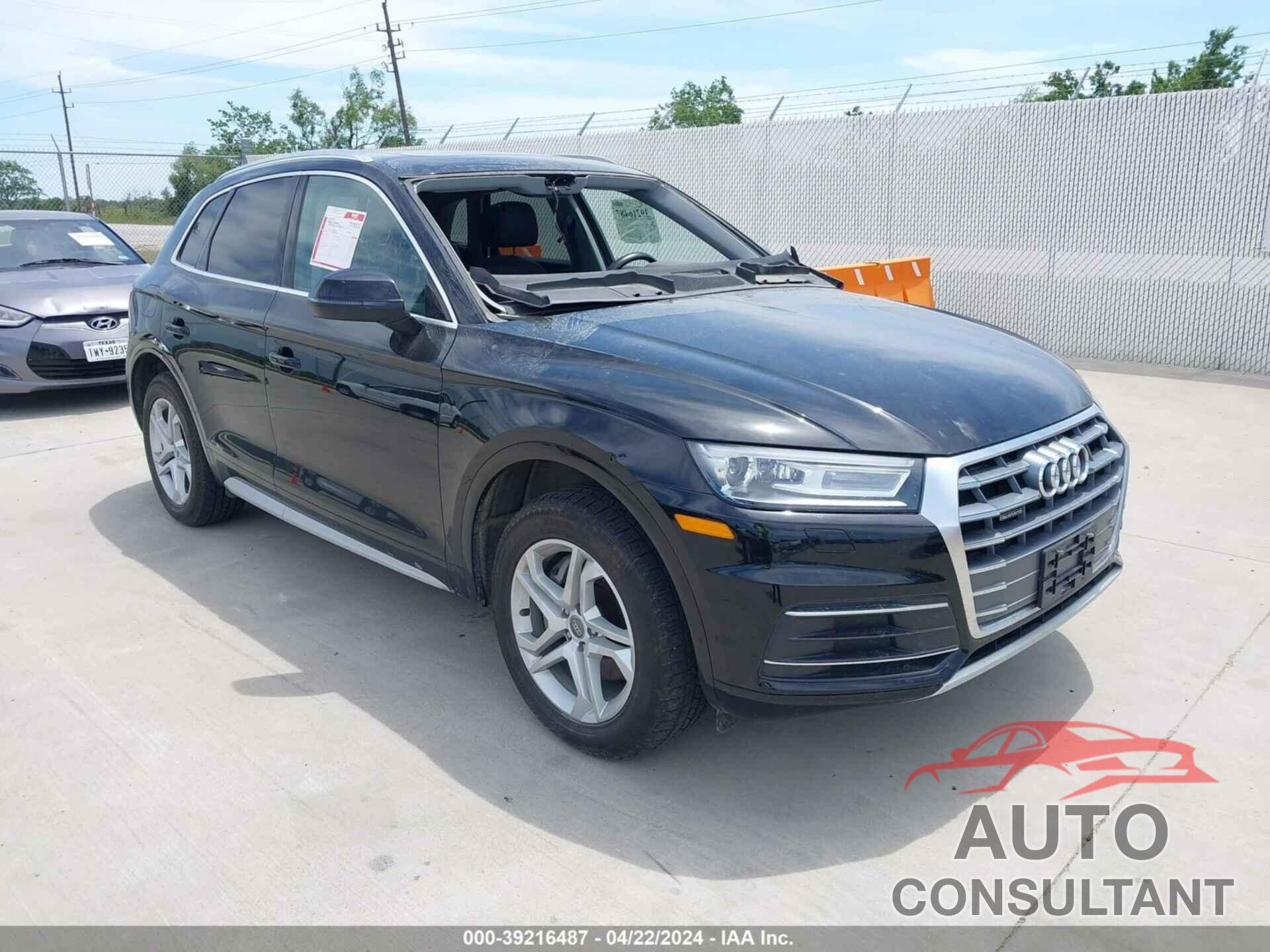 AUDI Q5 2019 - WA1ANAFY4K2037661