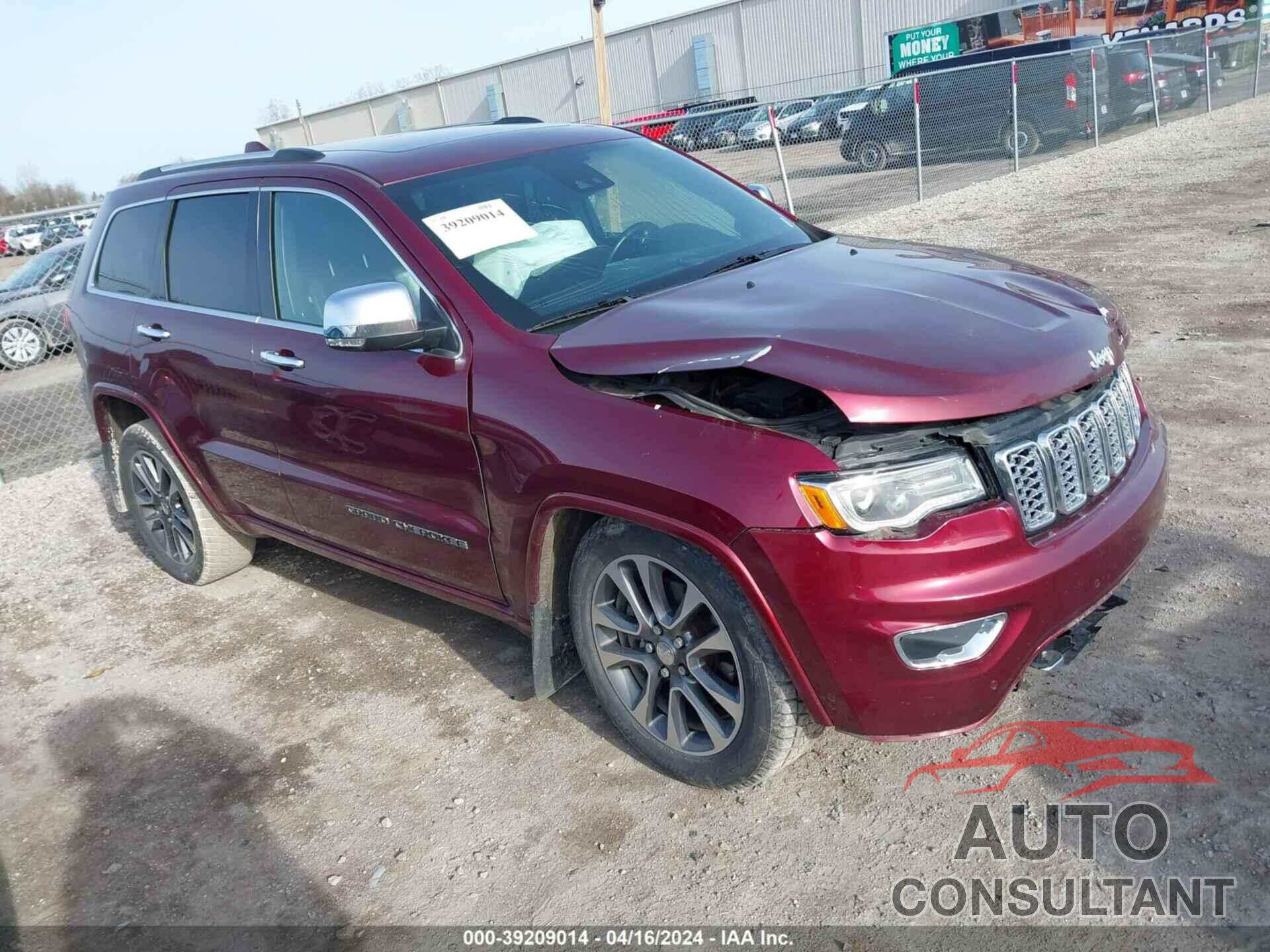 JEEP GRAND CHEROKEE 2017 - 1C4RJFCT7HC707829