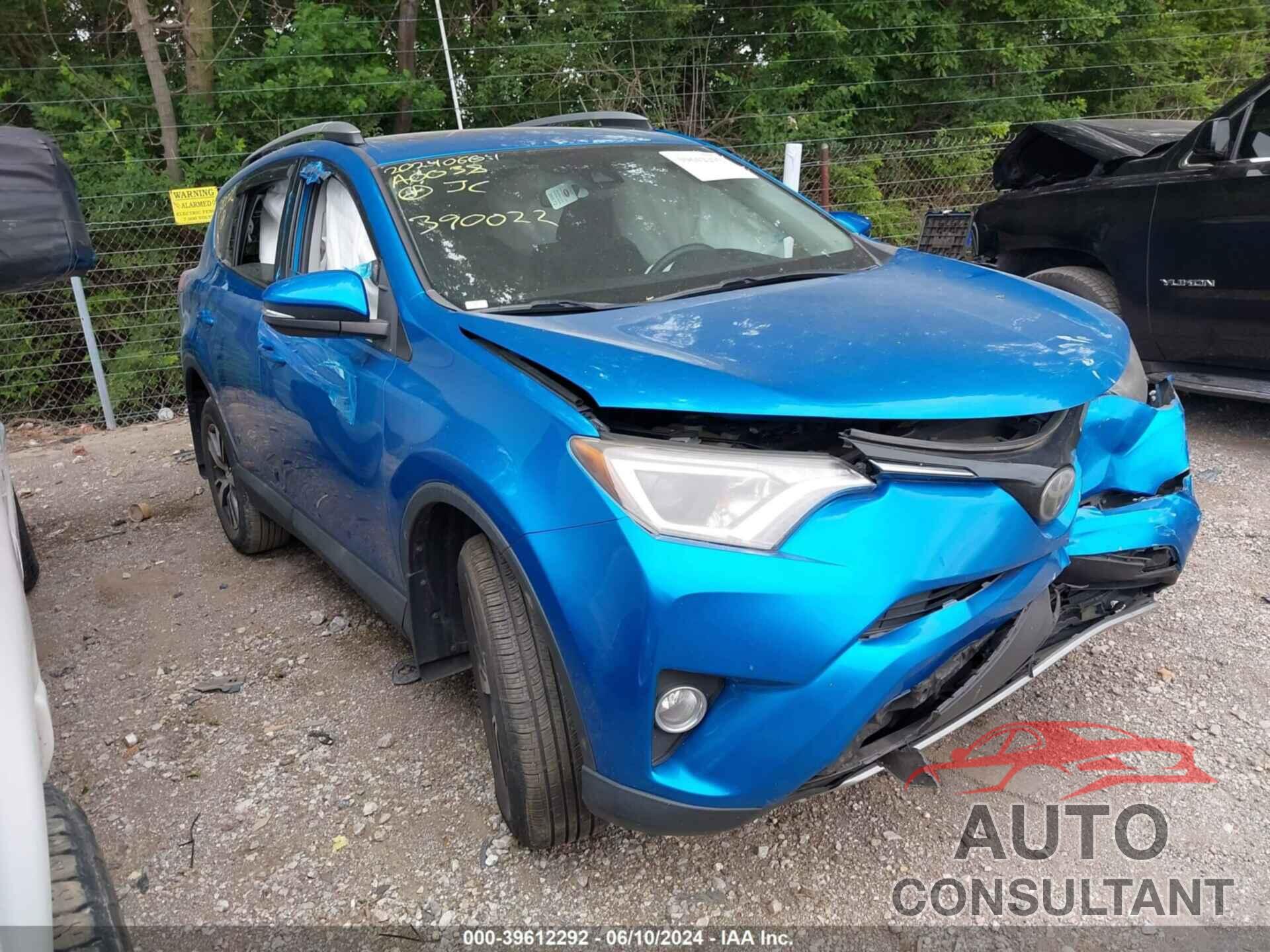 TOYOTA RAV4 2017 - 2T3WFREV5HW390022