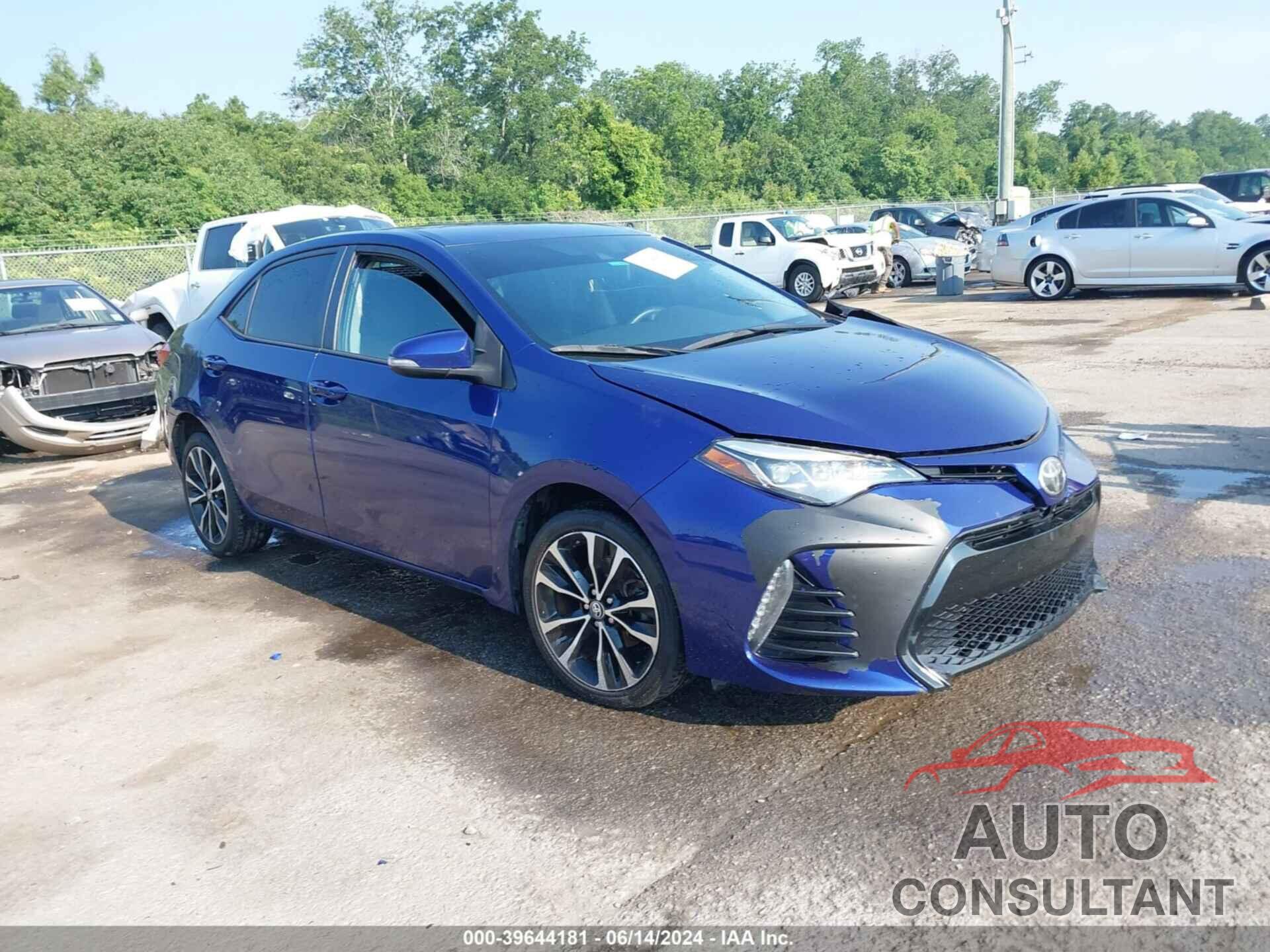 TOYOTA COROLLA 2017 - 2T1BURHE8HC875409