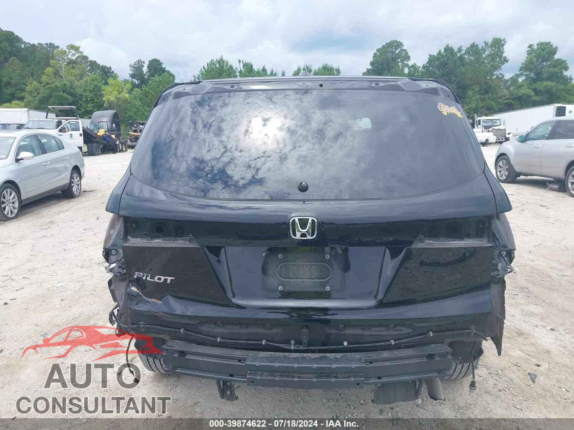 HONDA PILOT 2017 - 5FNYF5H55HB005769