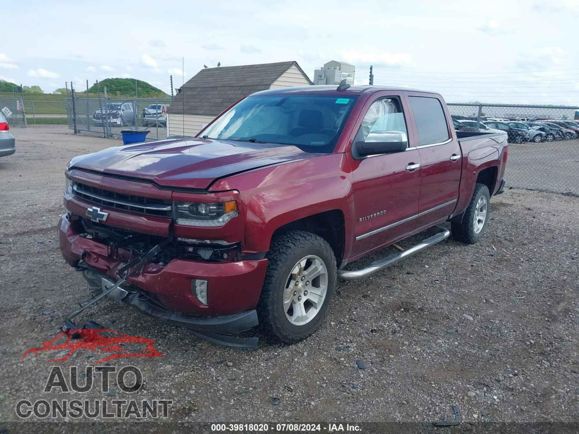 CHEVROLET SILVERADO 1500 2017 - 3GCUKSEC7HG286429