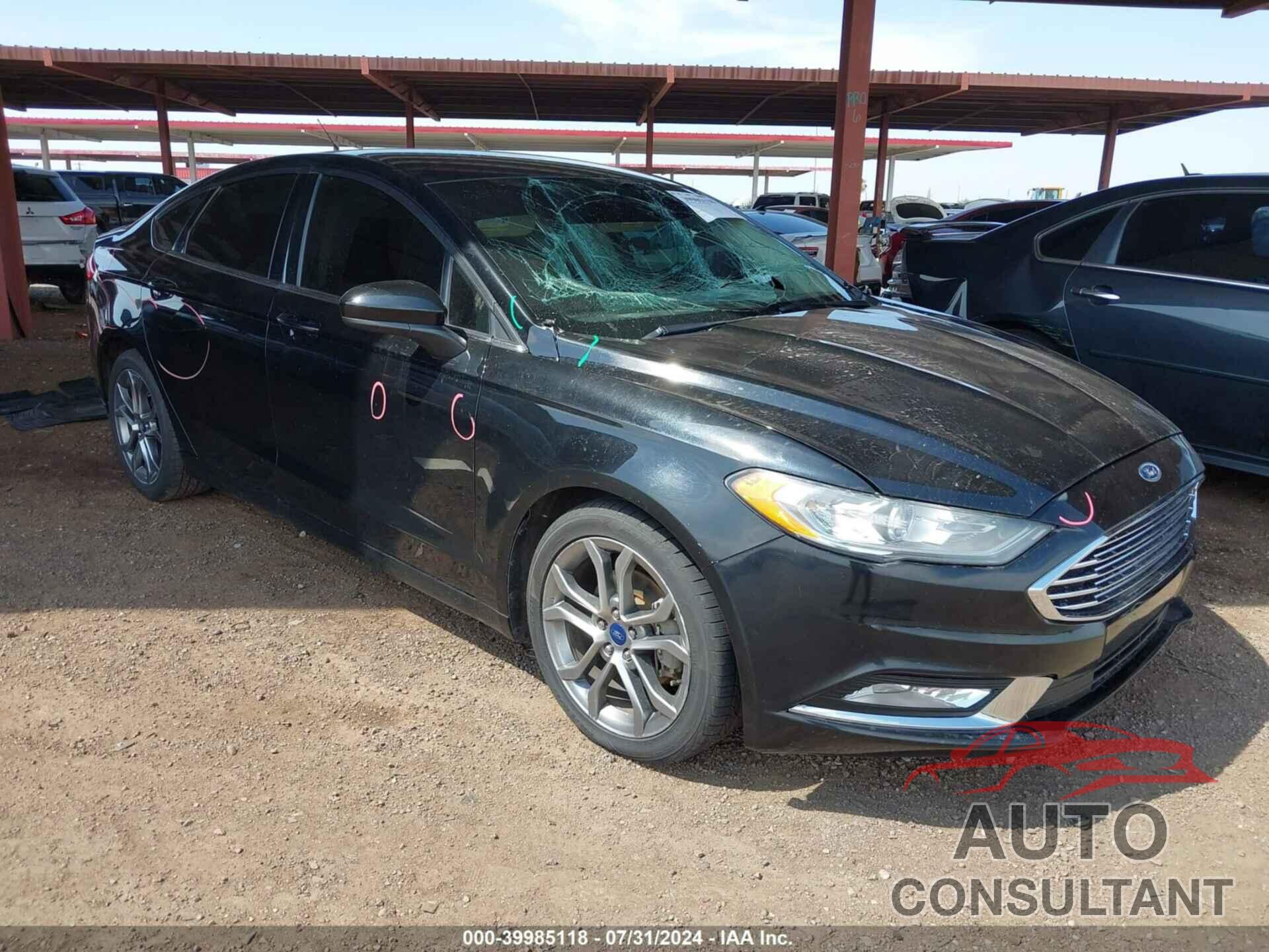 FORD FUSION 2017 - 3FA6P0G71HR294048