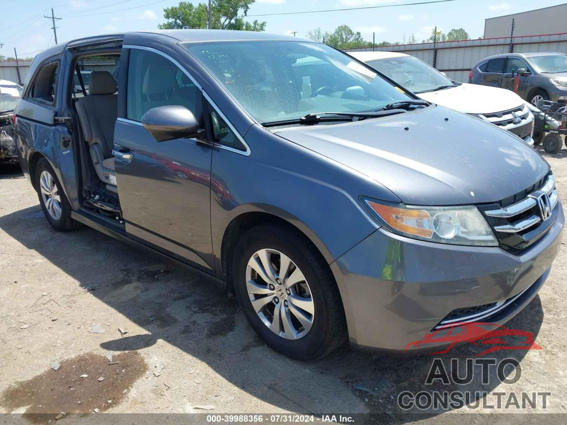 HONDA ODYSSEY 2016 - 5FNRL5H39GB097267