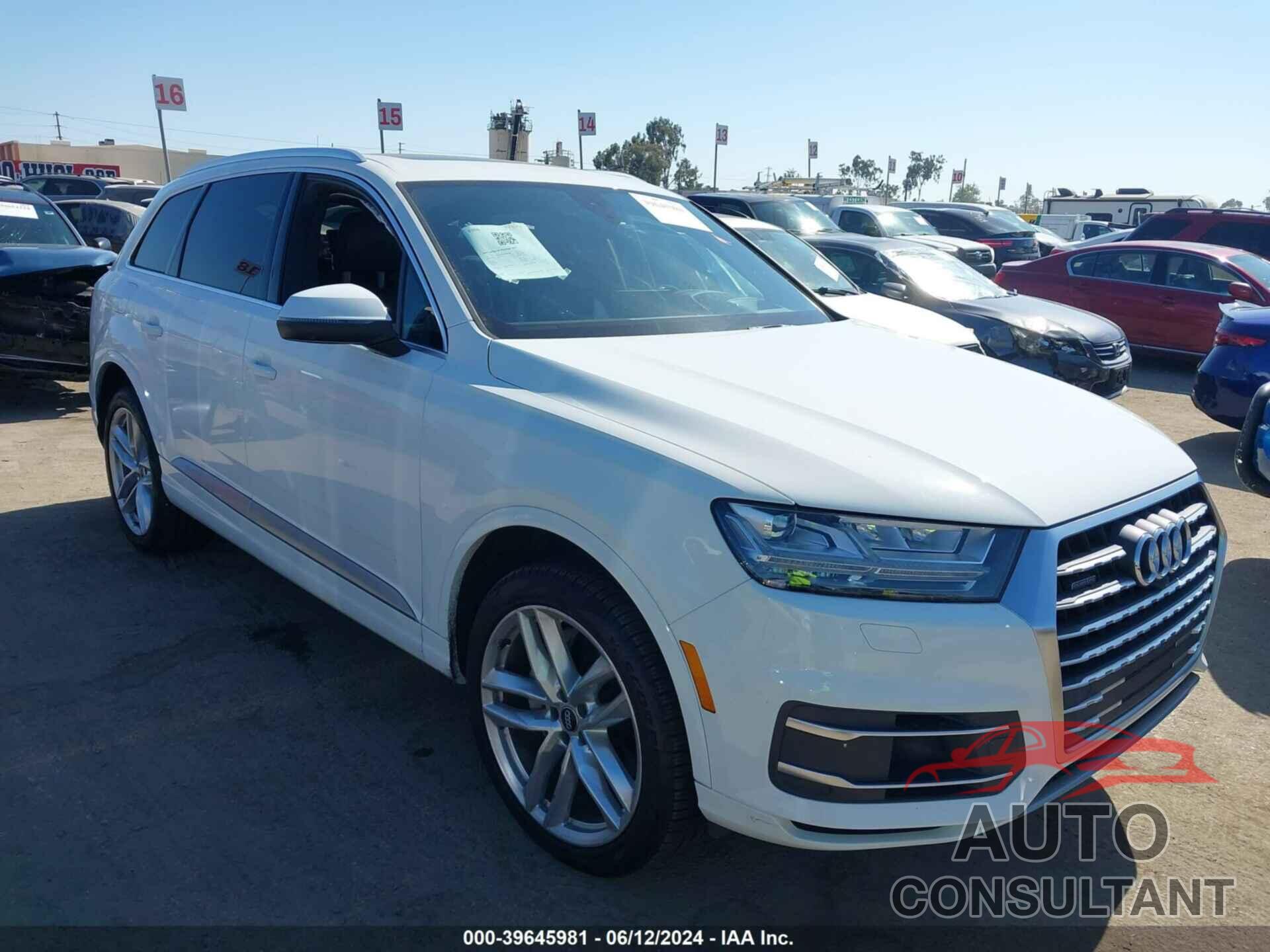 AUDI Q7 2017 - WA1VAAF77HD004672