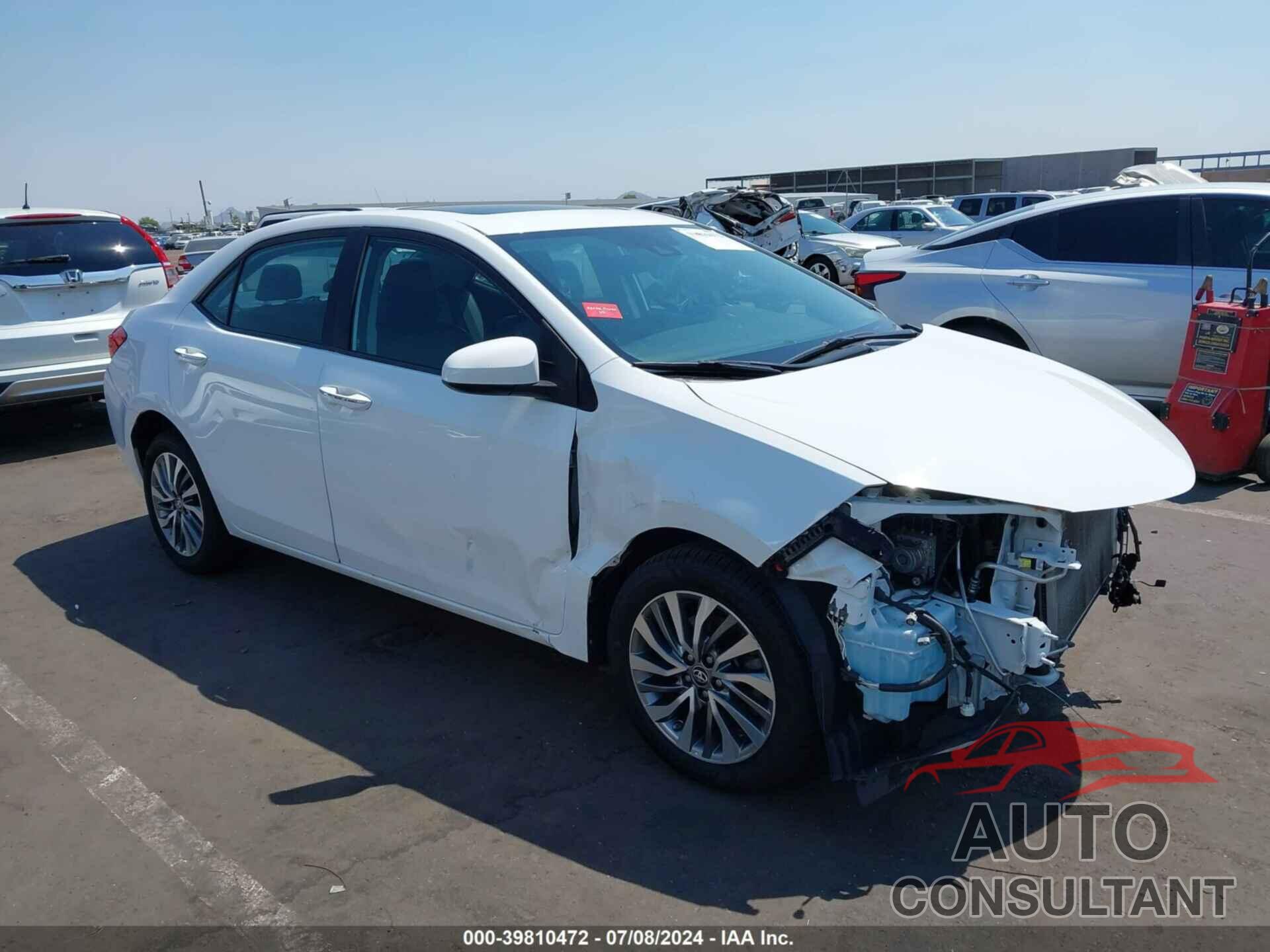 TOYOTA COROLLA 2017 - 2T1BURHE2HC959354