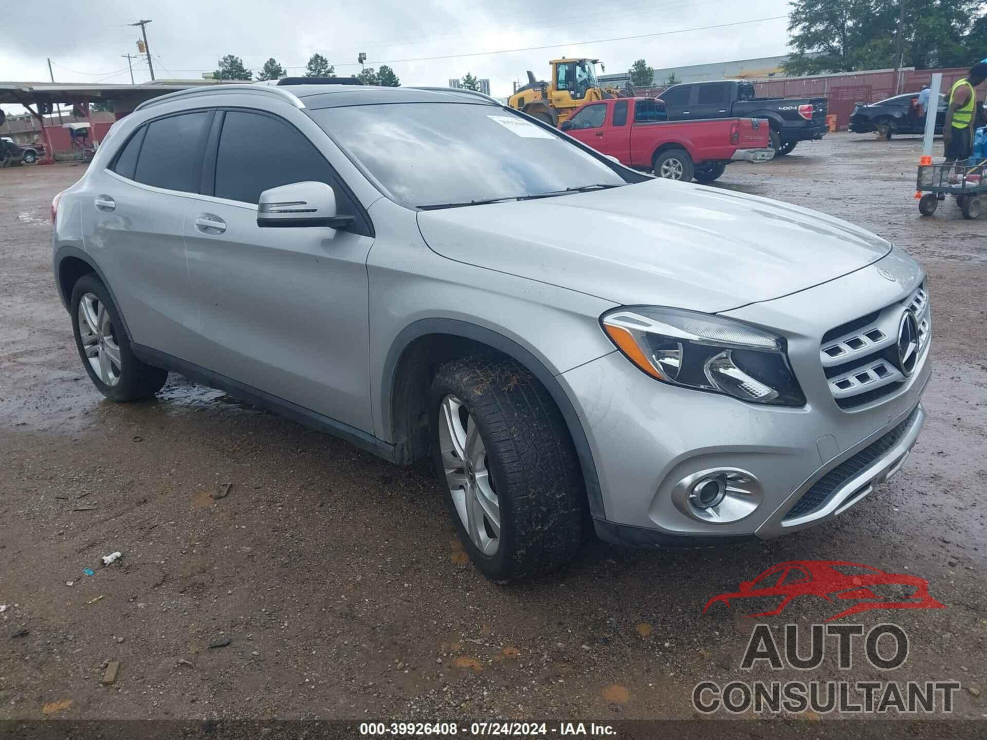 MERCEDES-BENZ GLA 250 2018 - WDCTG4EB4JJ398359