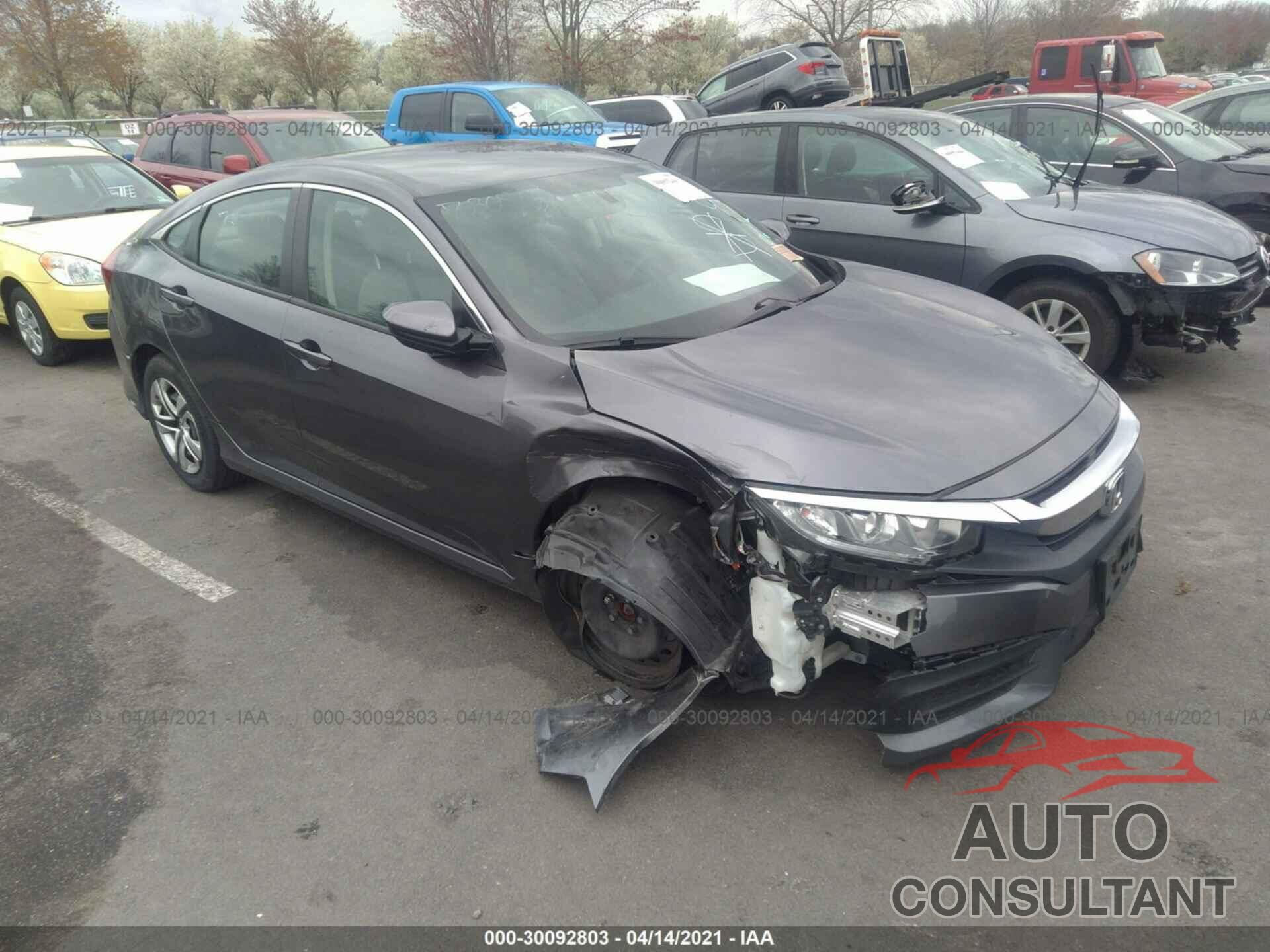 HONDA CIVIC SEDAN 2018 - 2HGFC2F56JH559096