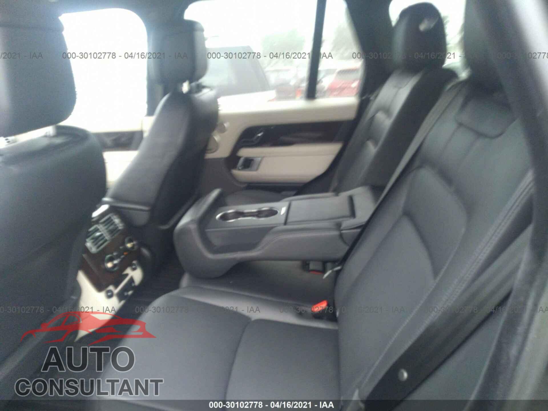 LAND ROVER RANGE ROVER 2020 - SALGS2RU2LA592048