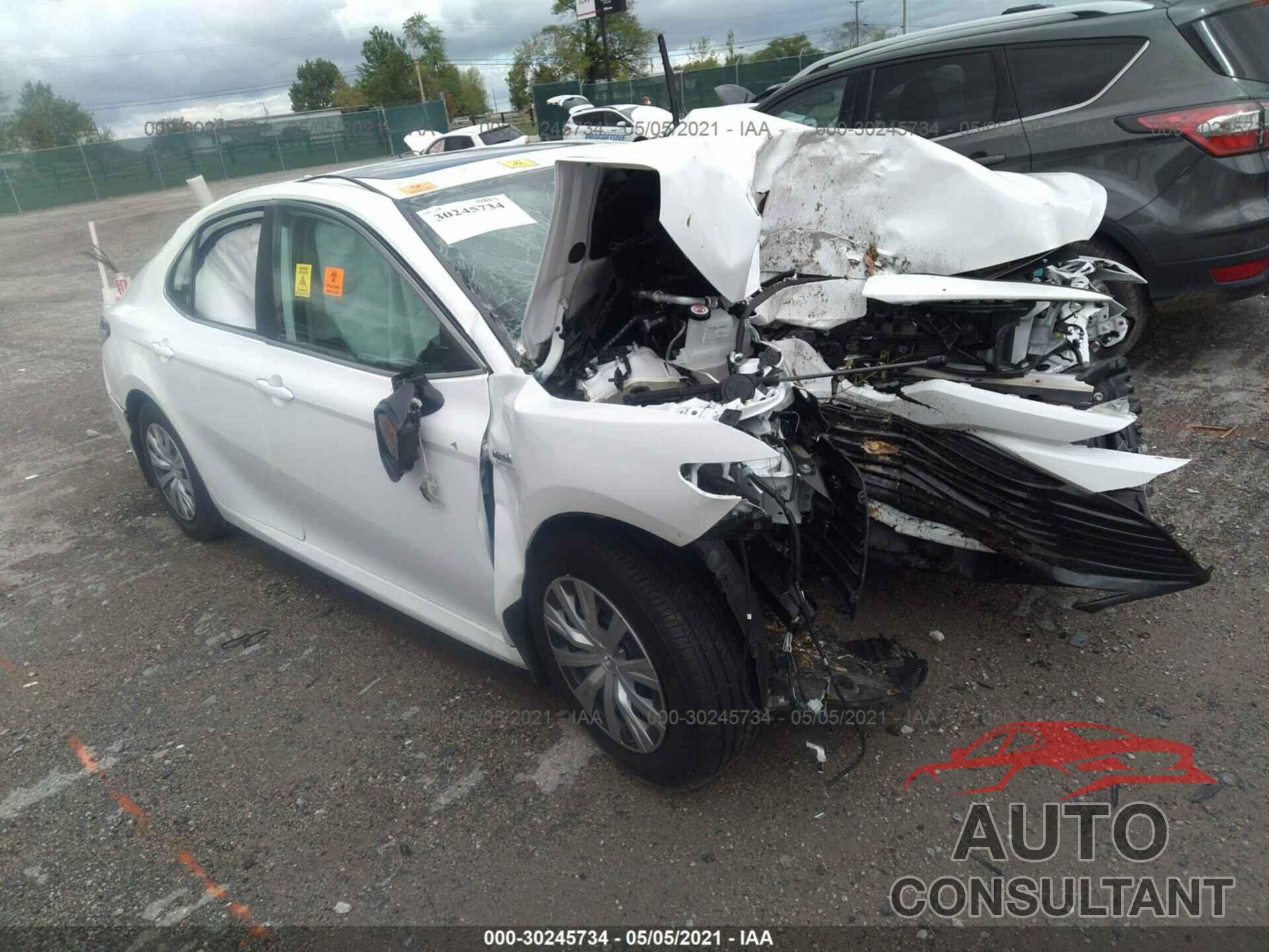 TOYOTA CAMRY 2020 - 4T1E31AK7LU527741