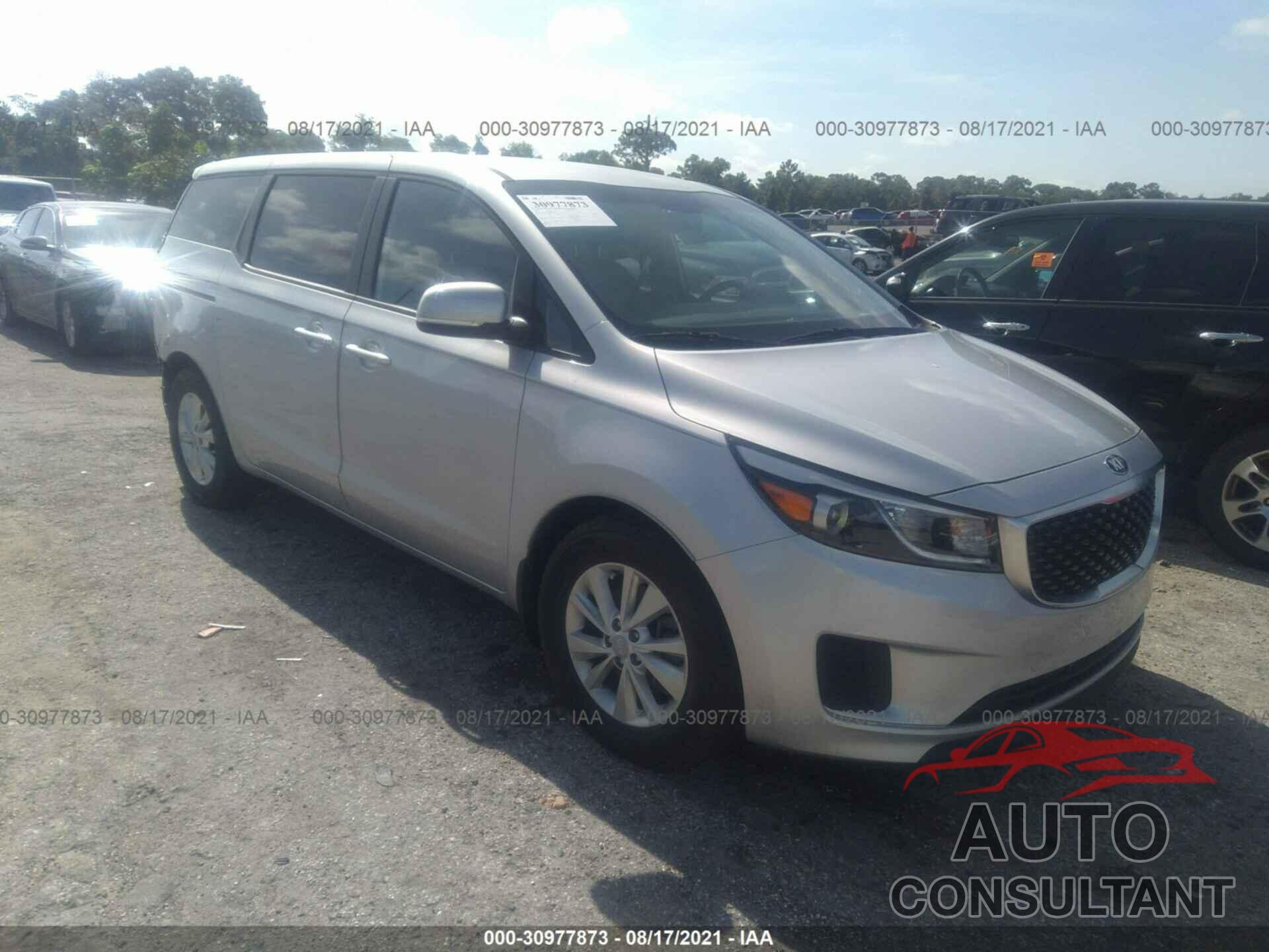 KIA SEDONA 2018 - KNDMB5C18J6398196