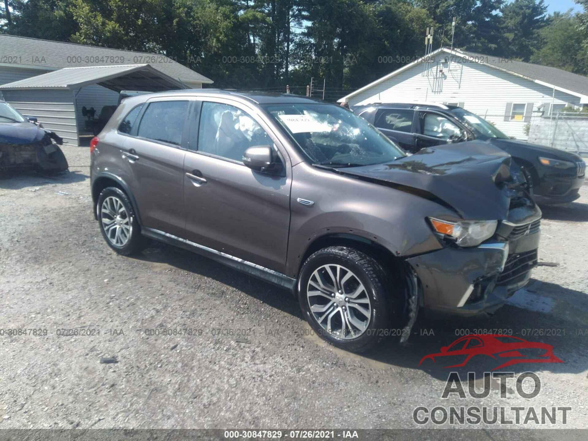 MITSUBISHI OUTLANDER SPORT 2016 - JA4AP3AU1GZ061103