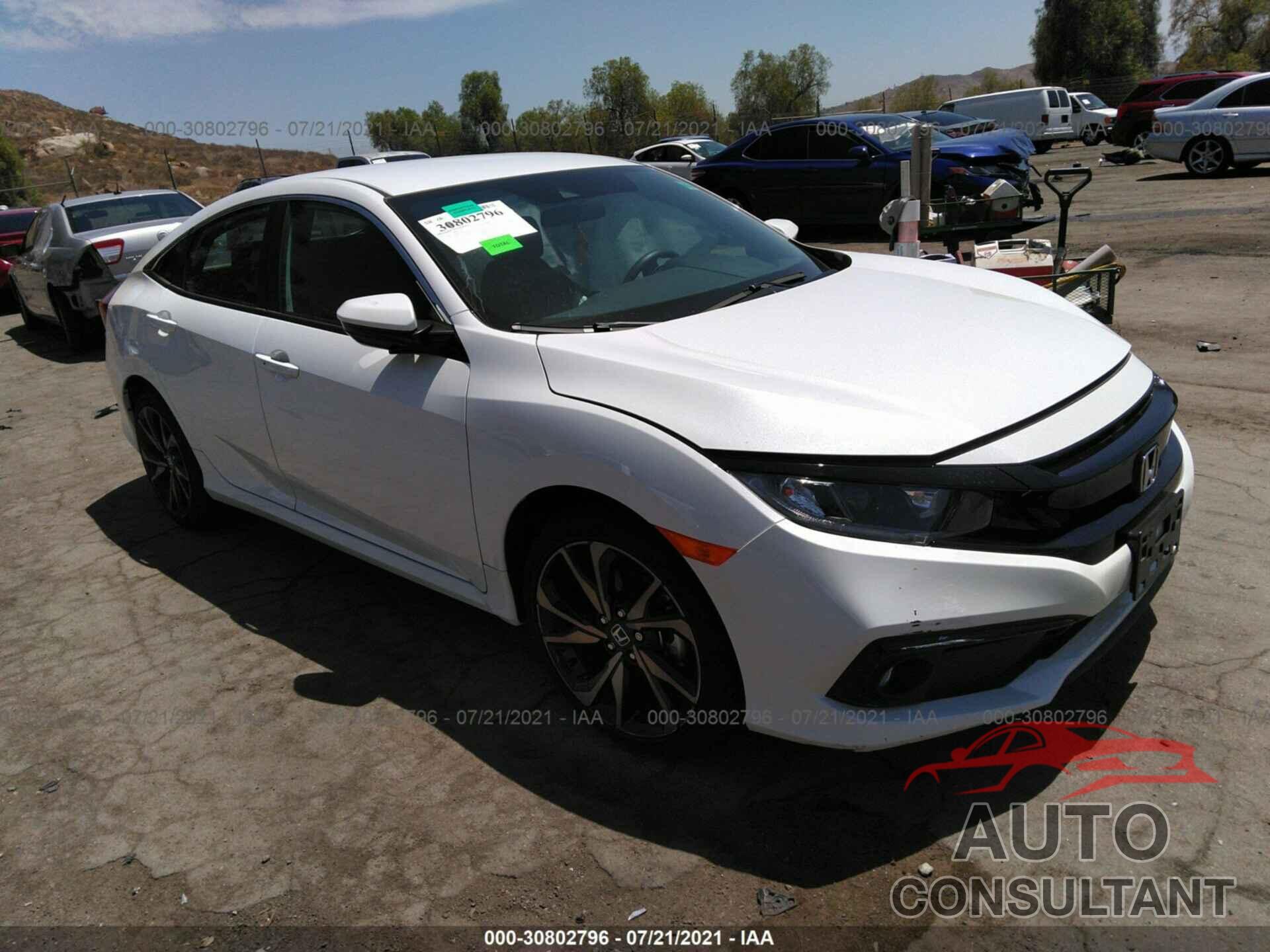 HONDA CIVIC SEDAN 2021 - 2HGFC2F89MH510876