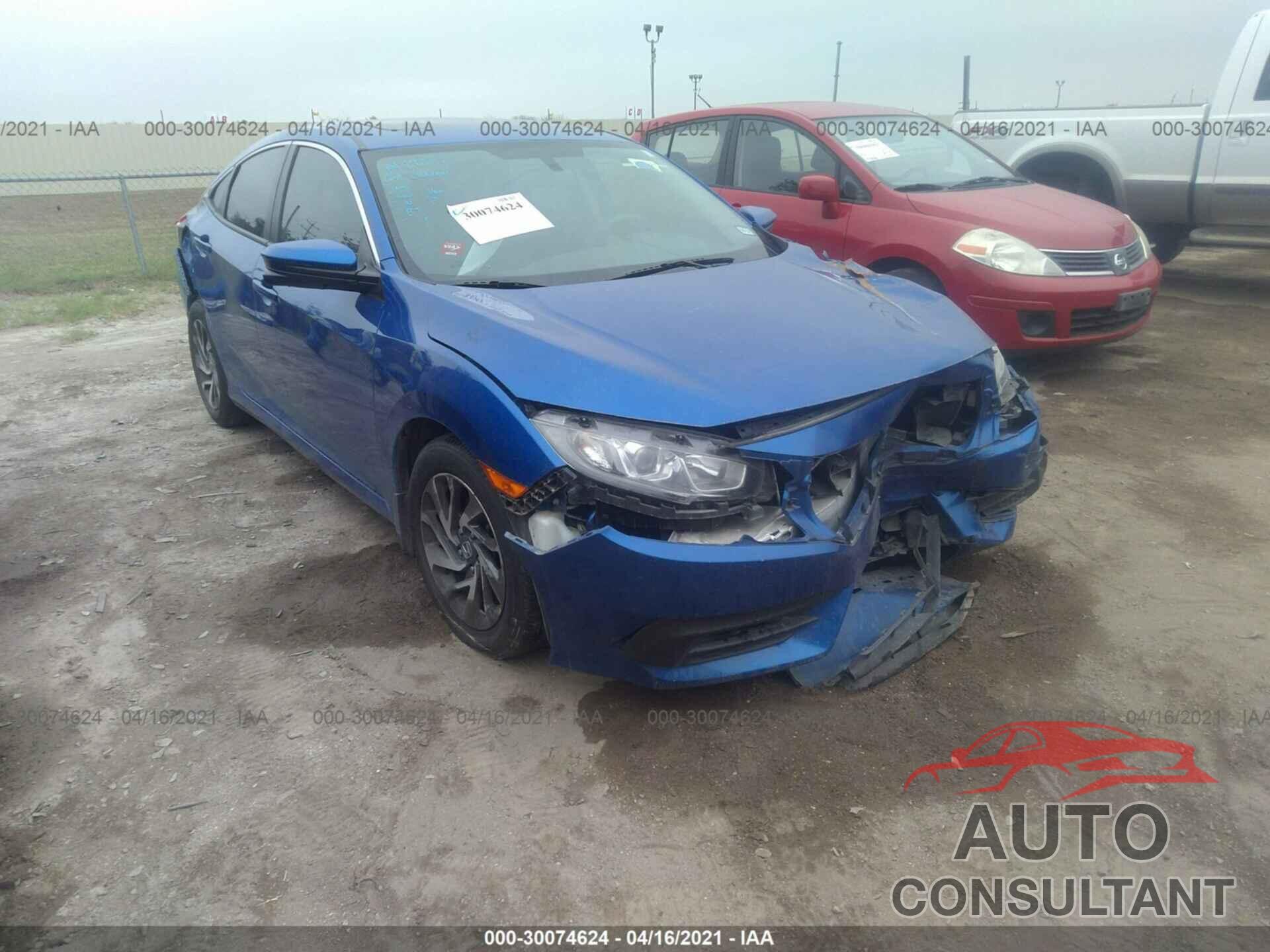 HONDA CIVIC SEDAN 2016 - 19XFC2F74GE084388