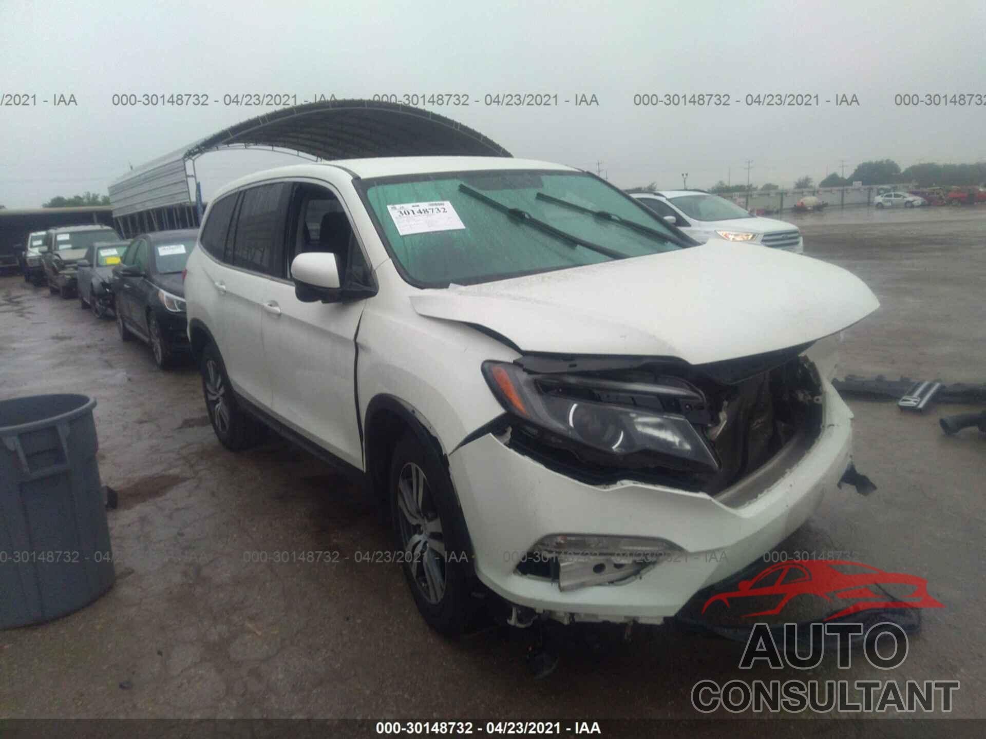 HONDA PILOT 2017 - 5FNYF5H32HB040400