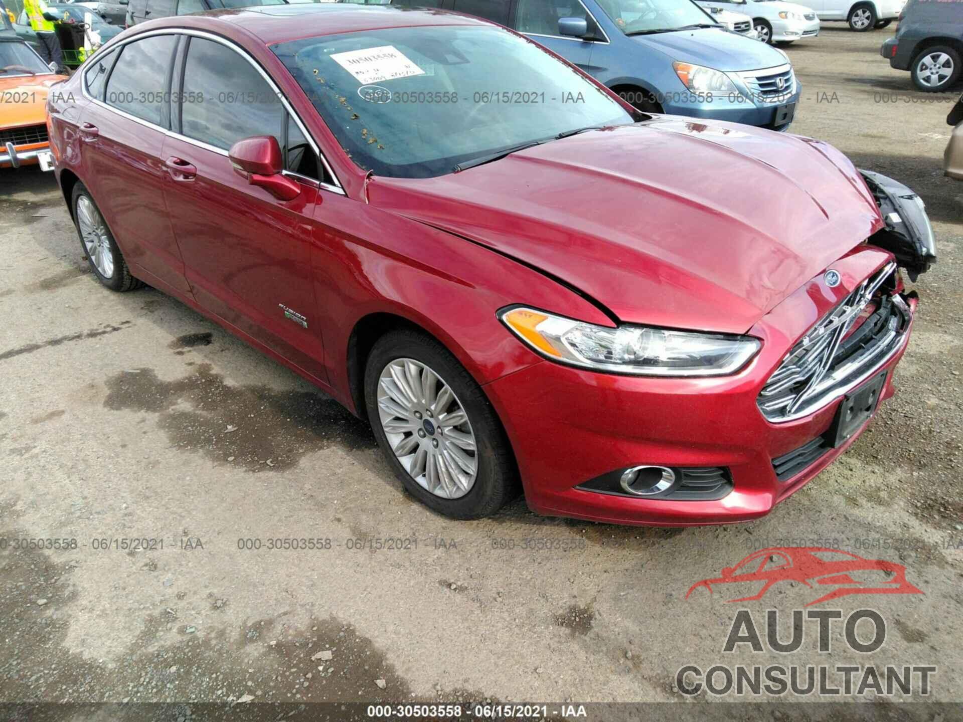 FORD FUSION ENERGI 2016 - 3FA6P0PU9GR316382