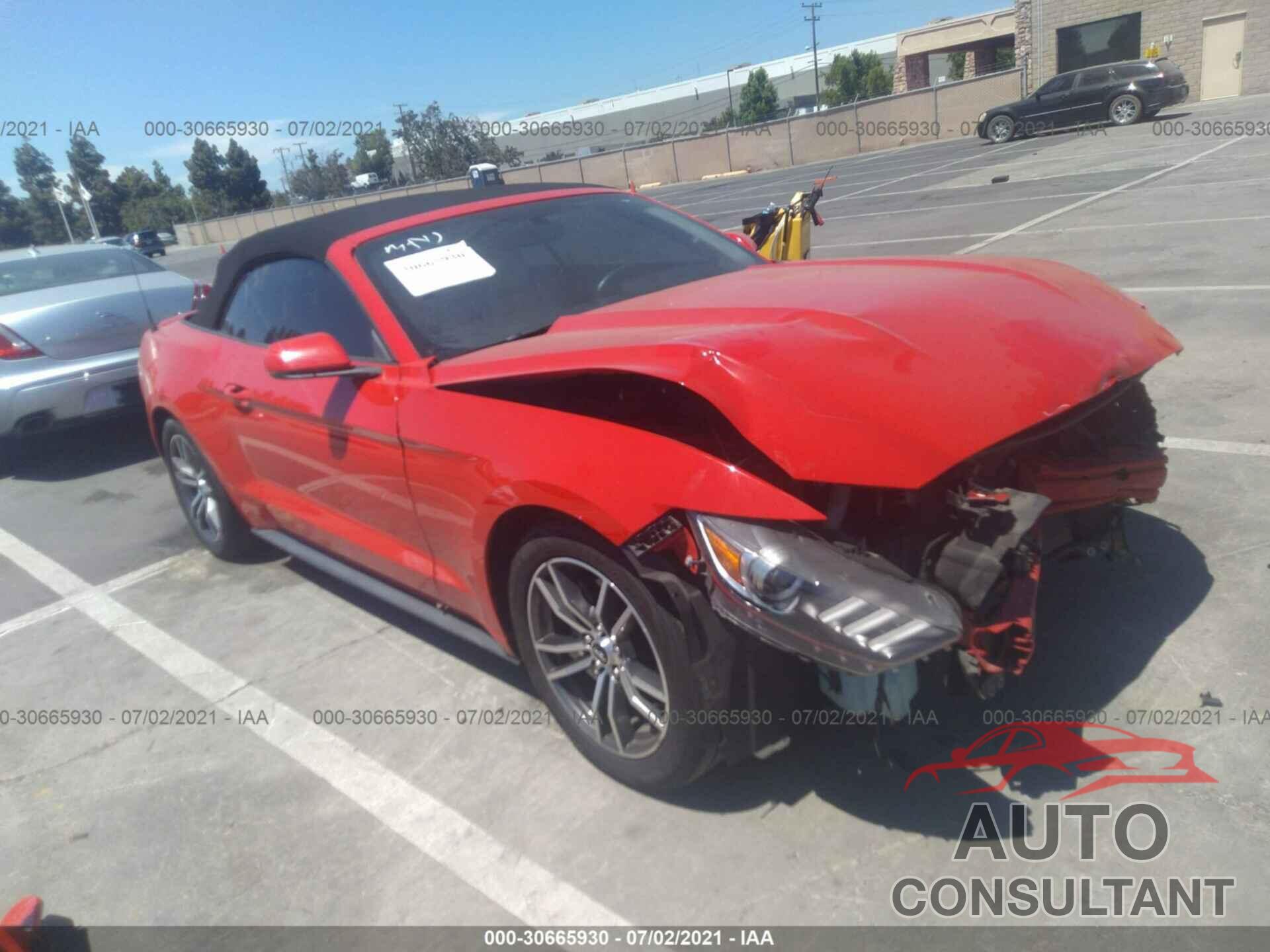 FORD MUSTANG 2017 - 1FATP8UH3H5331537