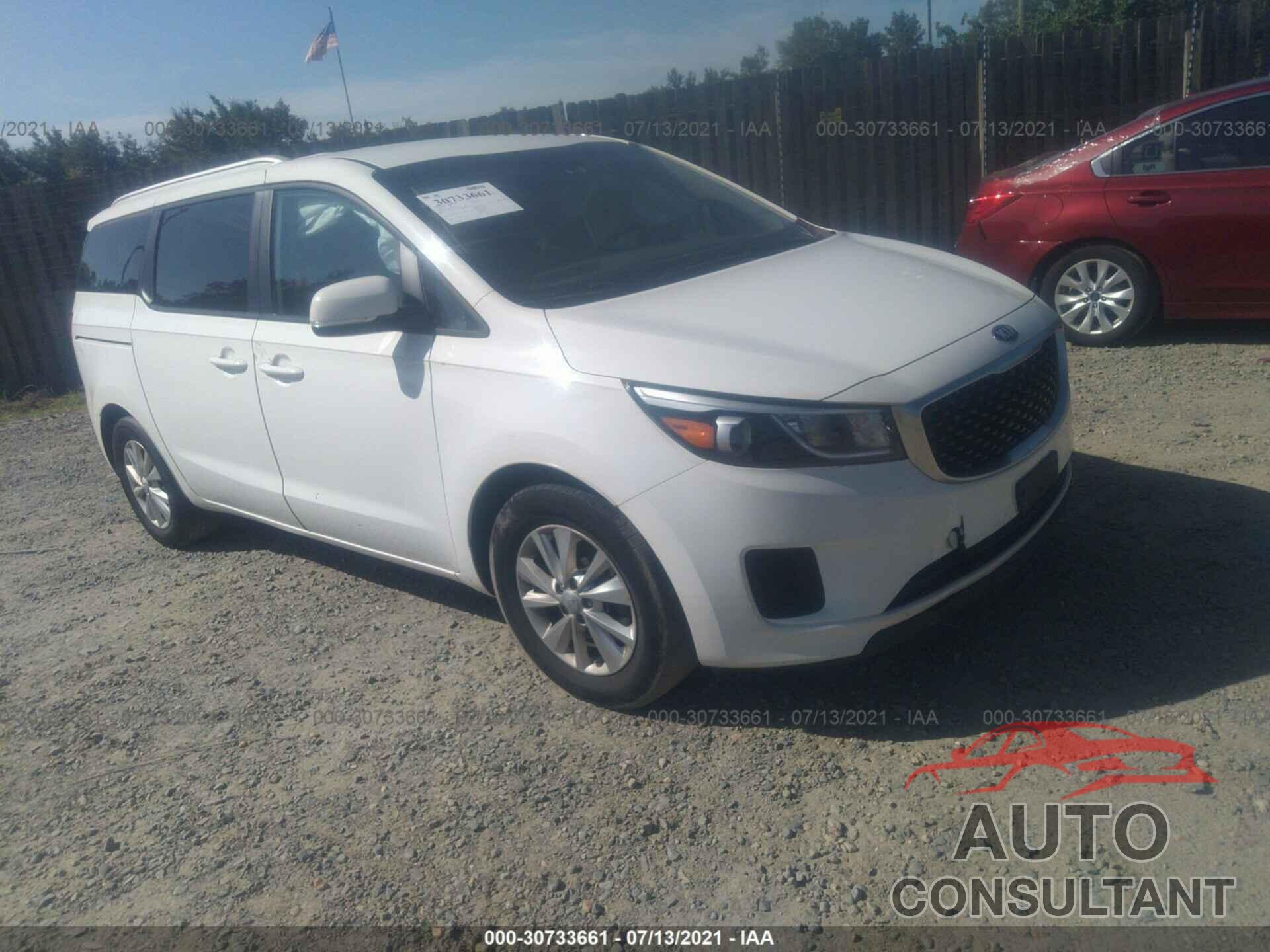 KIA SEDONA 2016 - KNDMB5C14G6111042