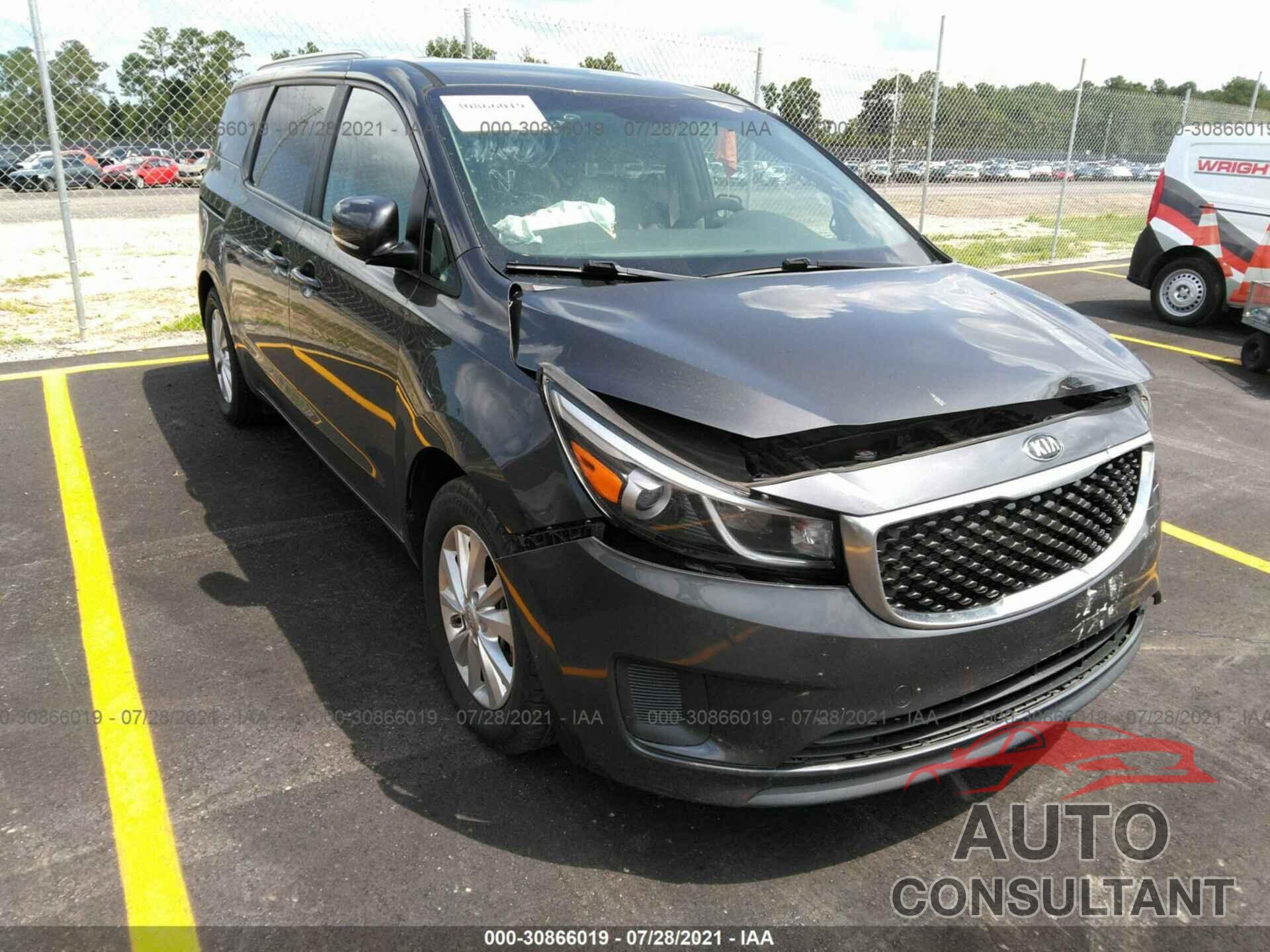 KIA SEDONA 2016 - KNDMB5C17G6165306