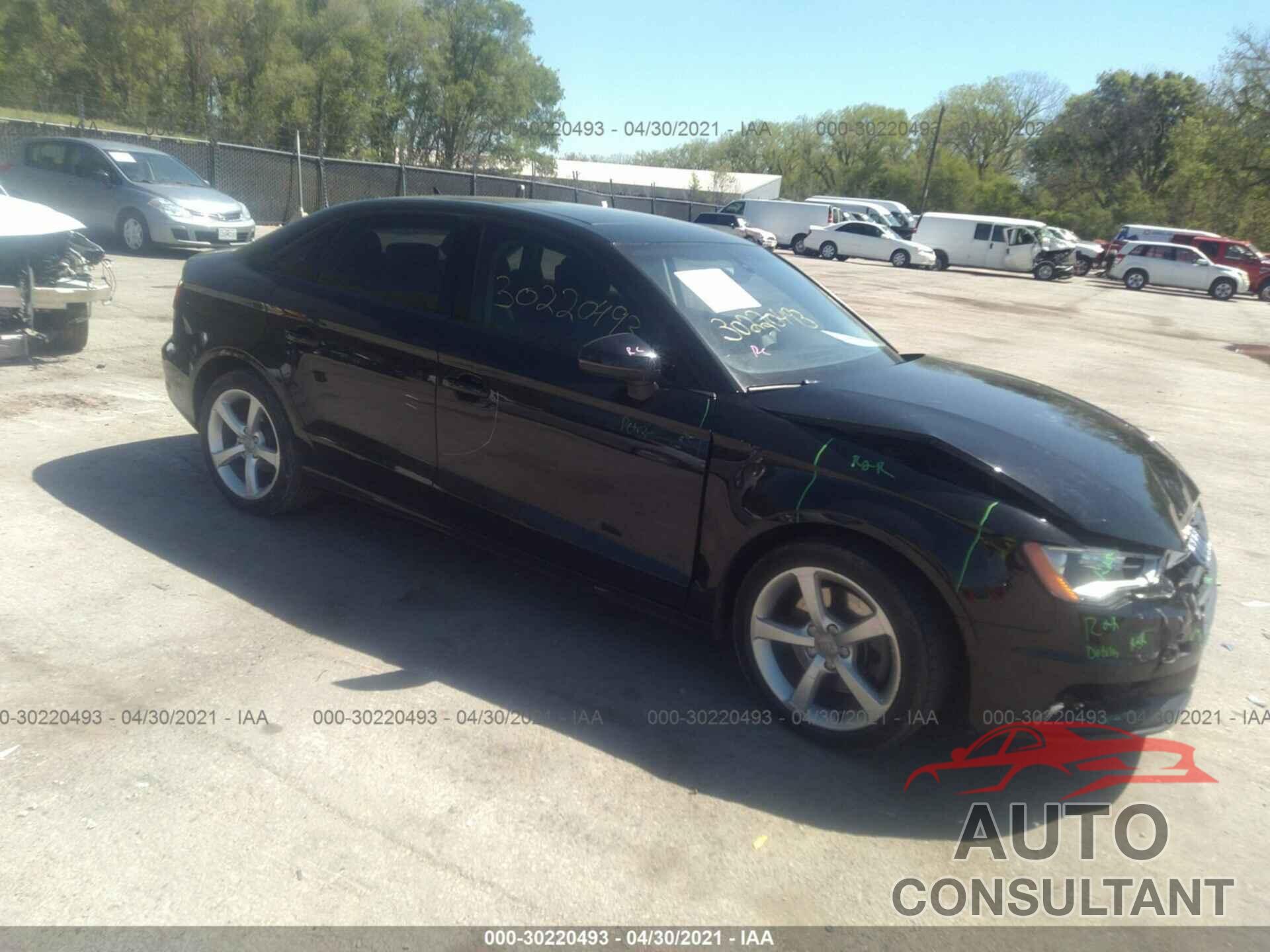 AUDI A3 2016 - WAUA7GFF4G1049241