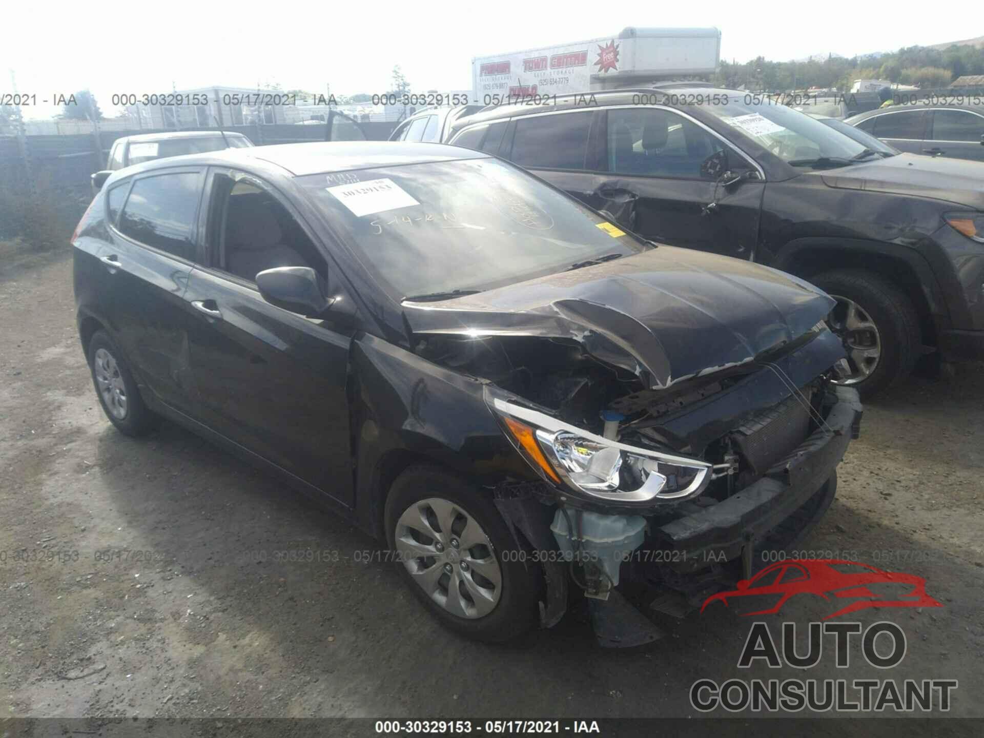 HYUNDAI ACCENT 2017 - KMHCT5AEXHU363000